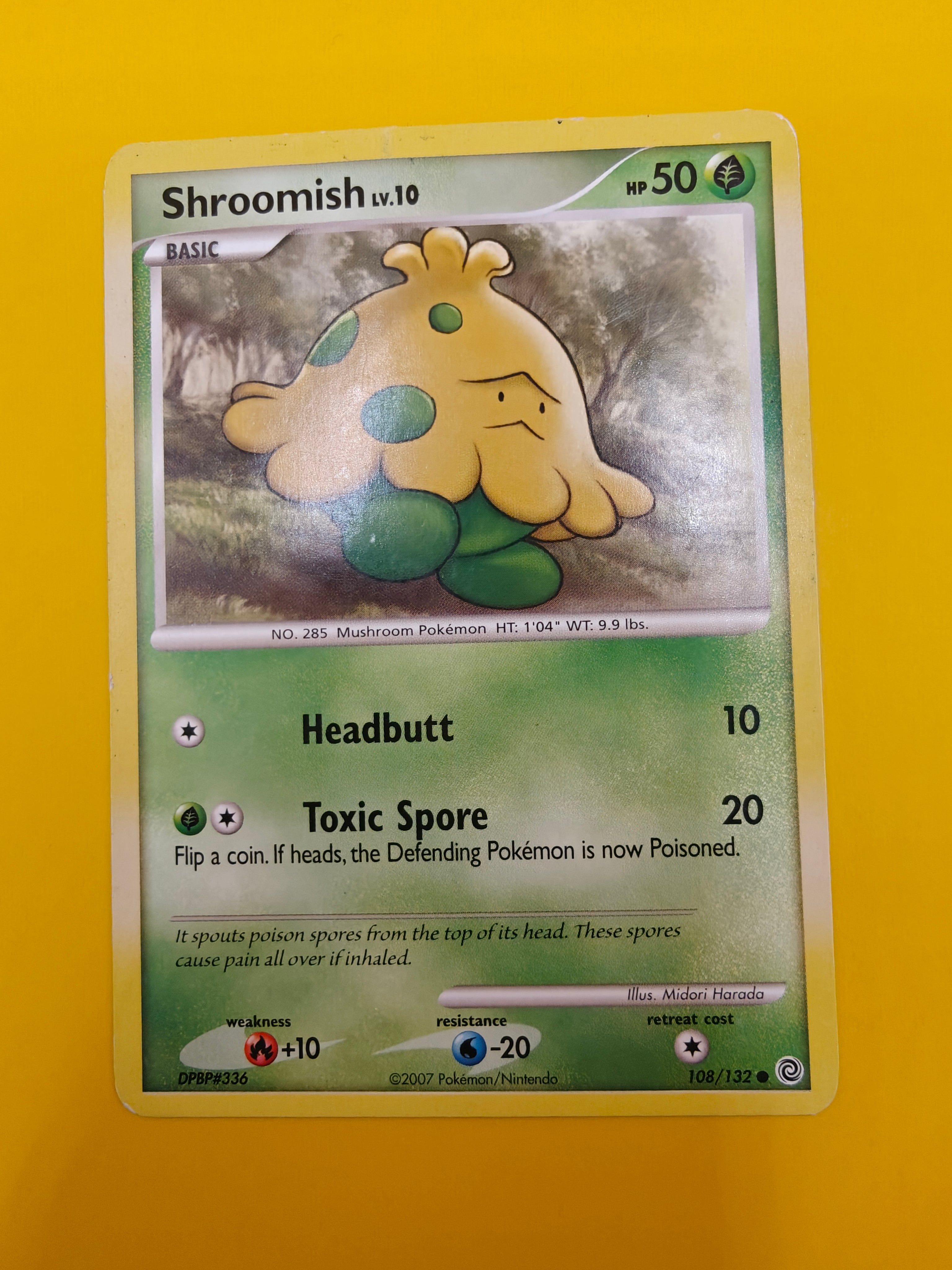 Shroomish Lv.10 - Secret Wonders