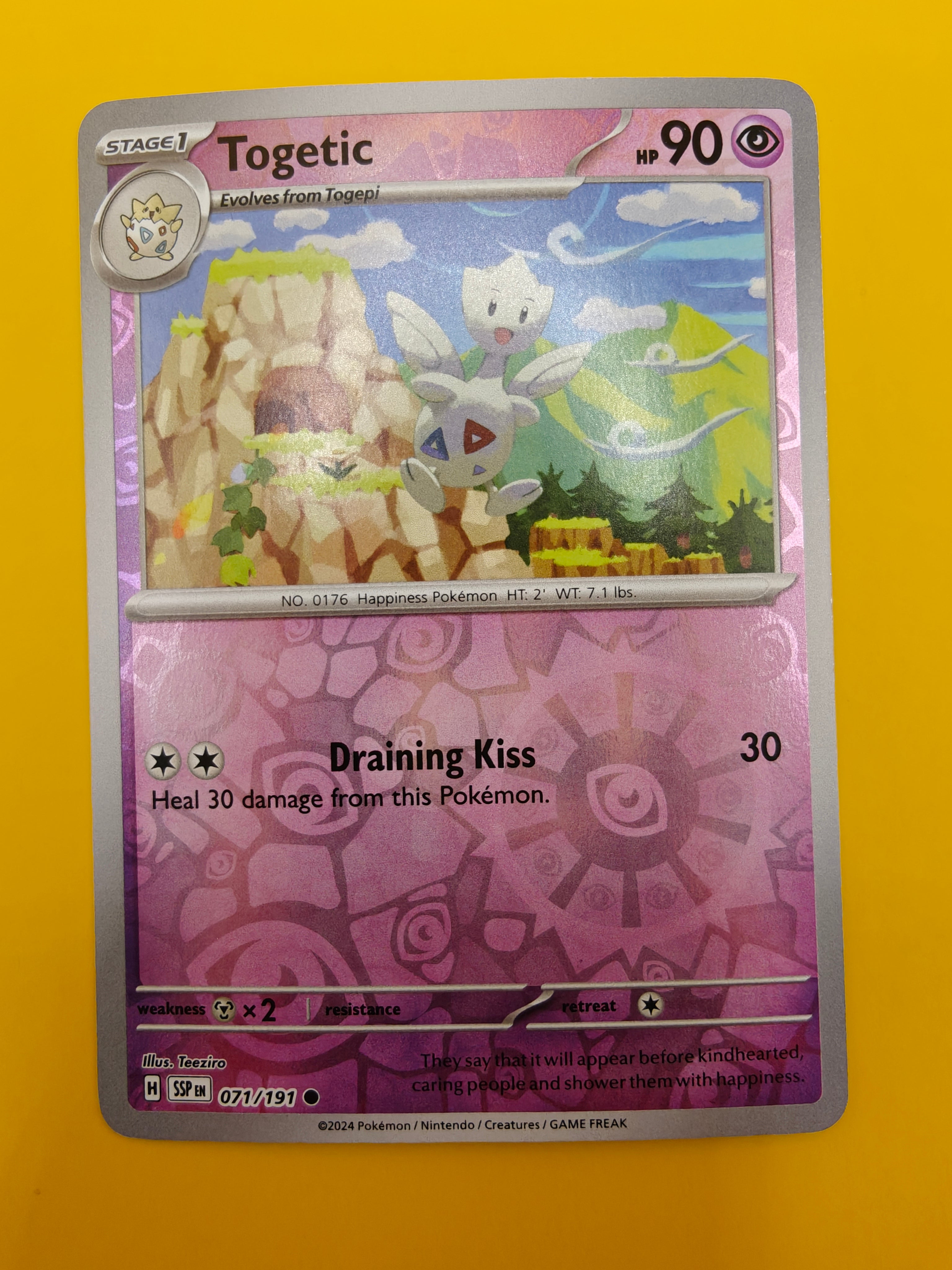 Togetic Reverse Holo - Surging Sparks