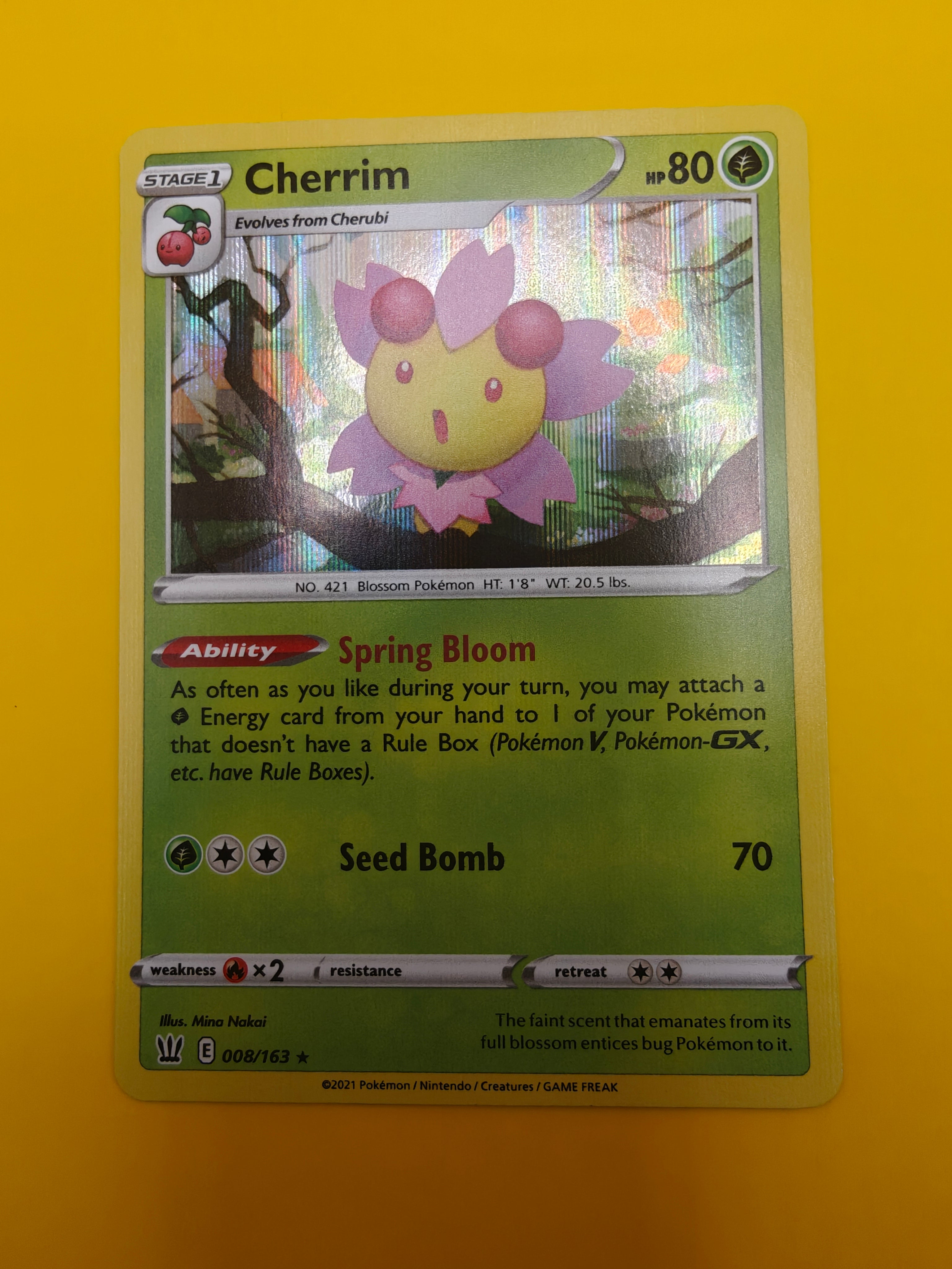 Cherrim Holo - Battle Styles