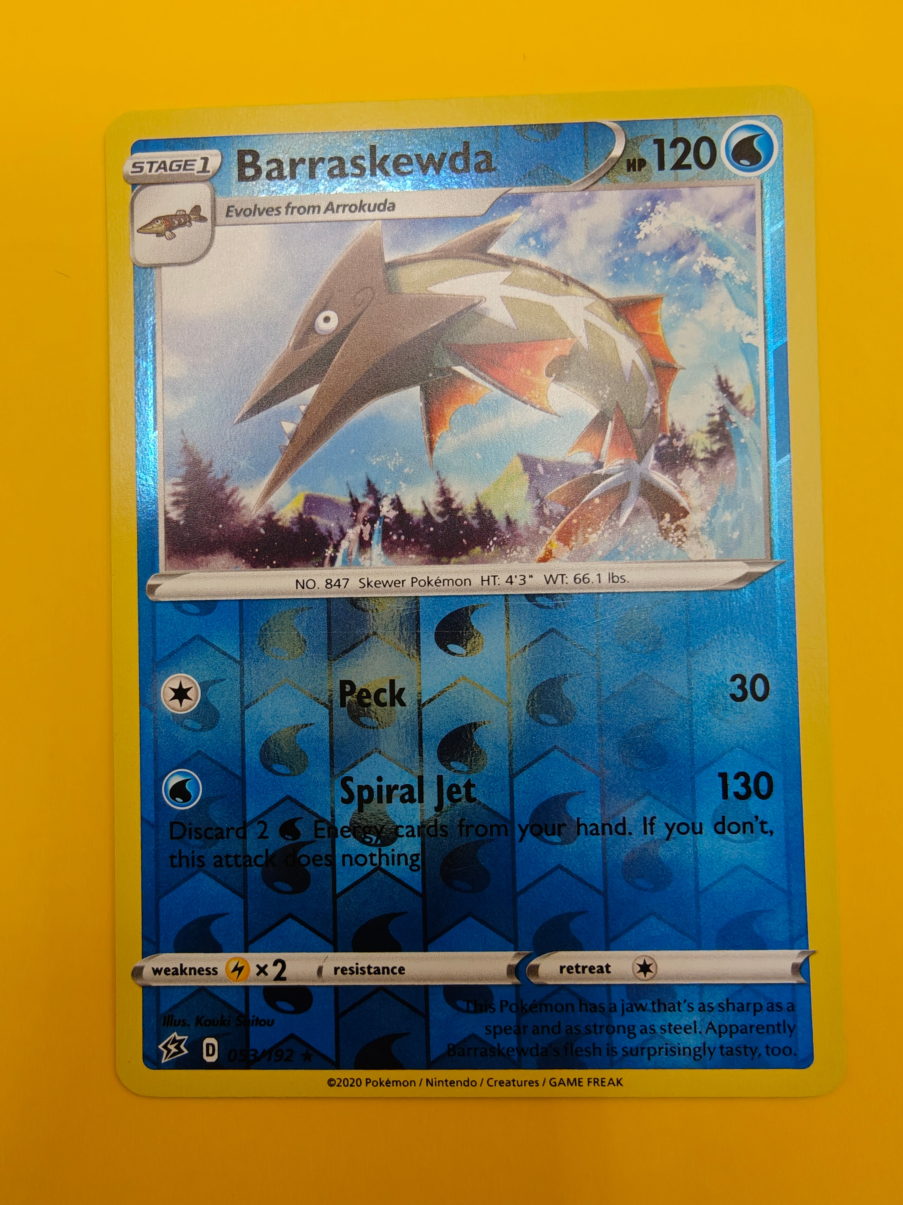 Barraskewda Reverse Holo - Rebel Clash