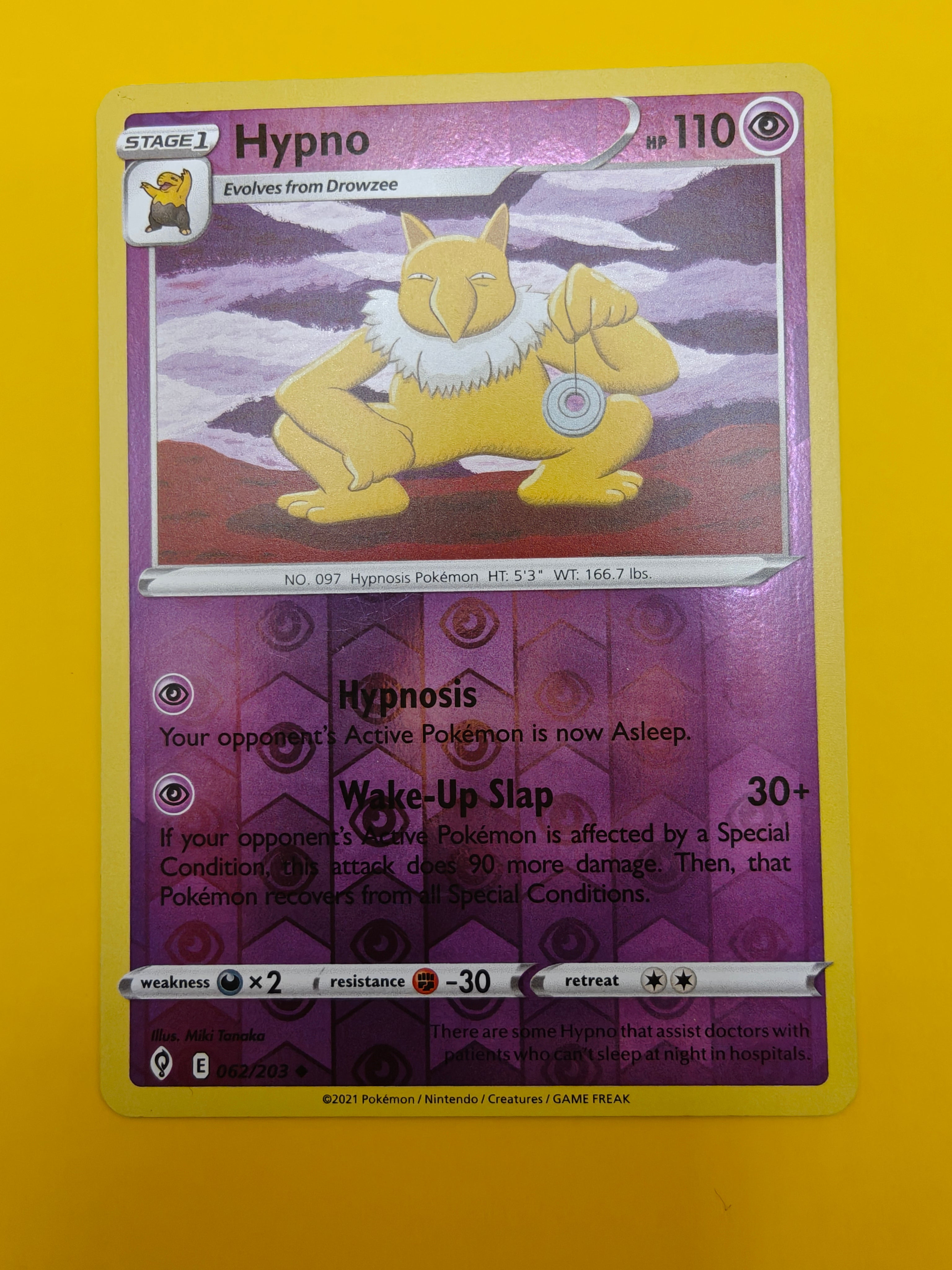 Hypno Reverse Holo - Evolving Skies