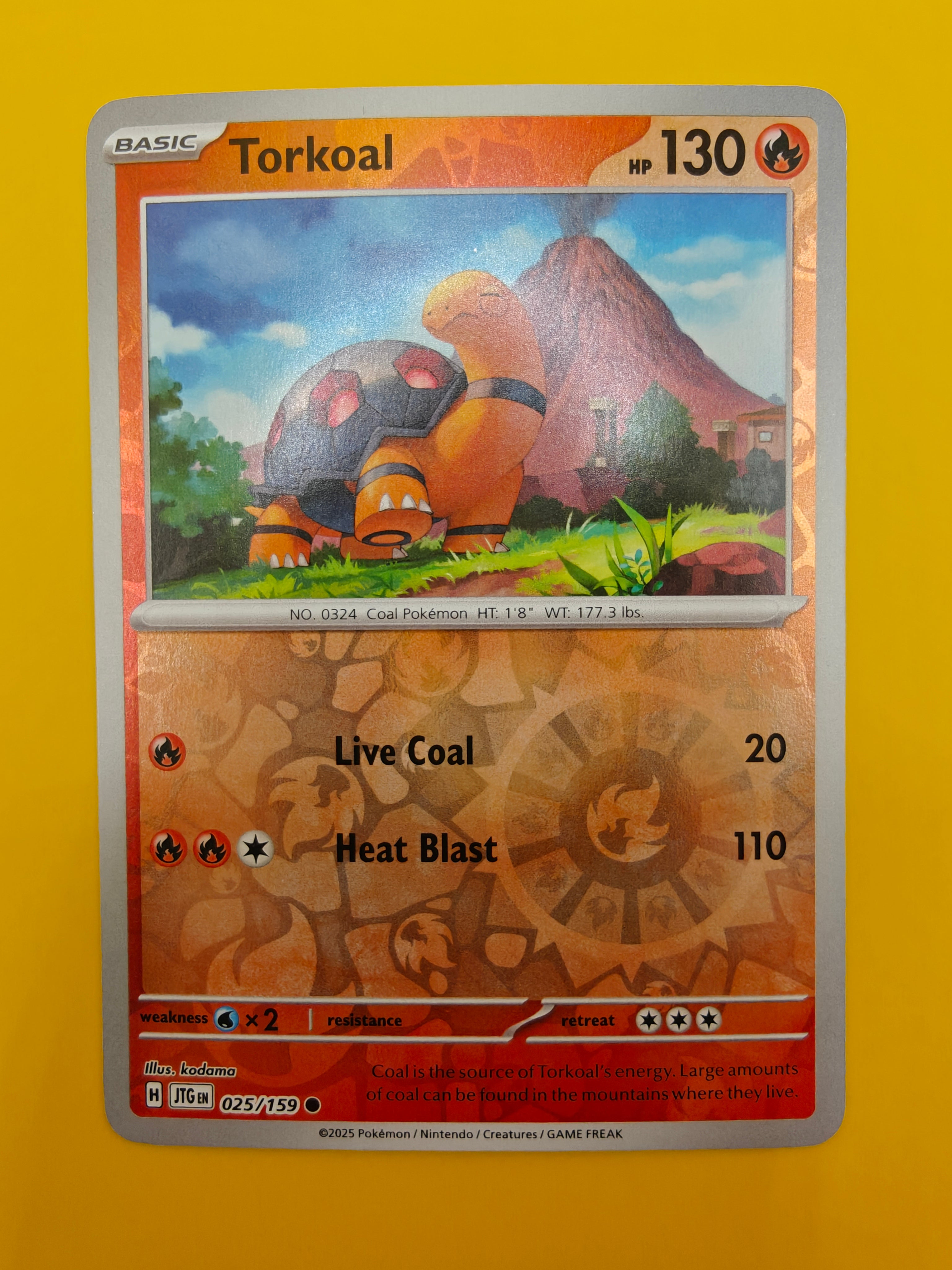 Torkoal Reverse Holo - Journey Together