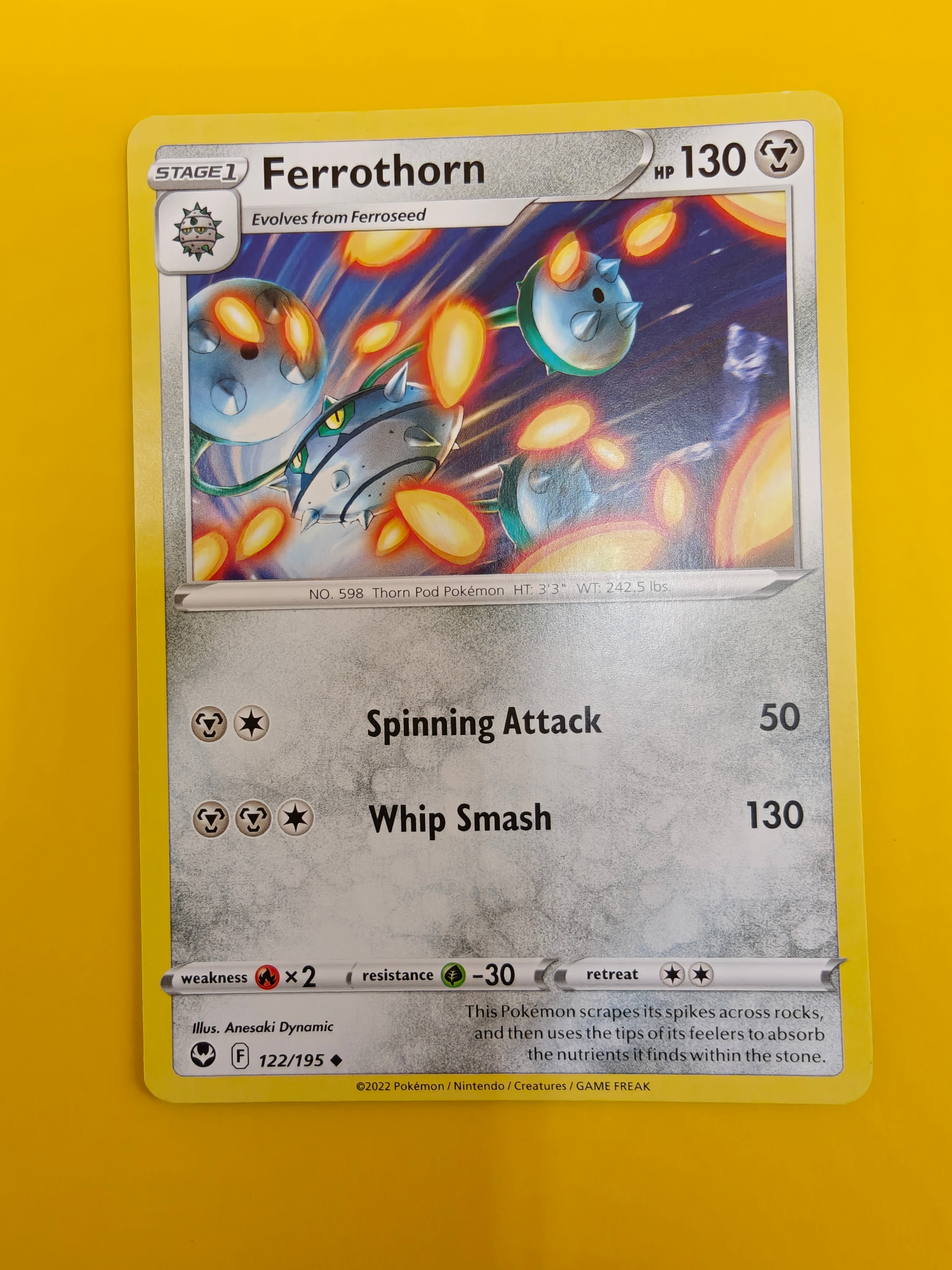 Ferrothorn - Silver Tempest