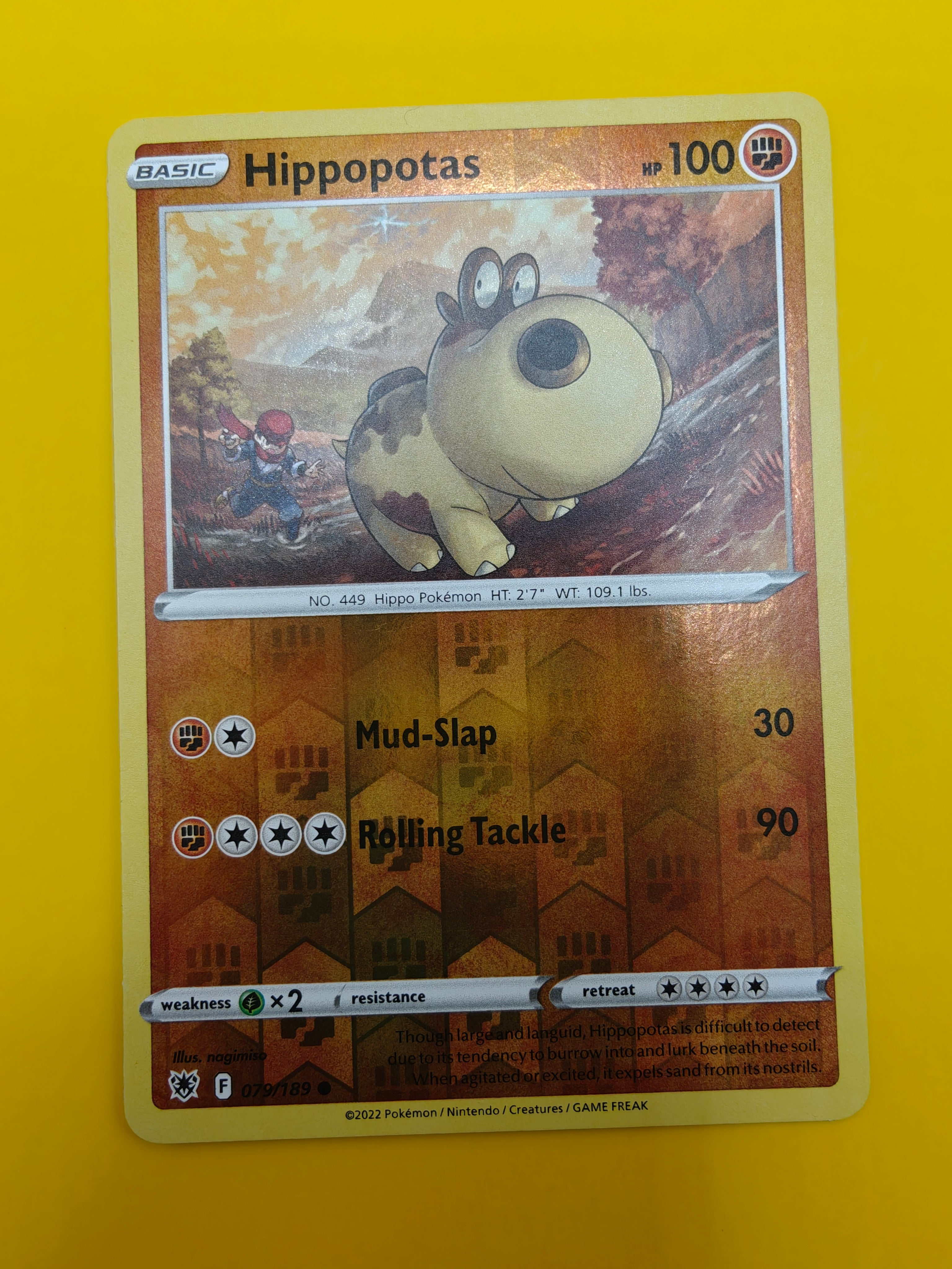 Hippopotas Reverse Holo - Astral Radiance