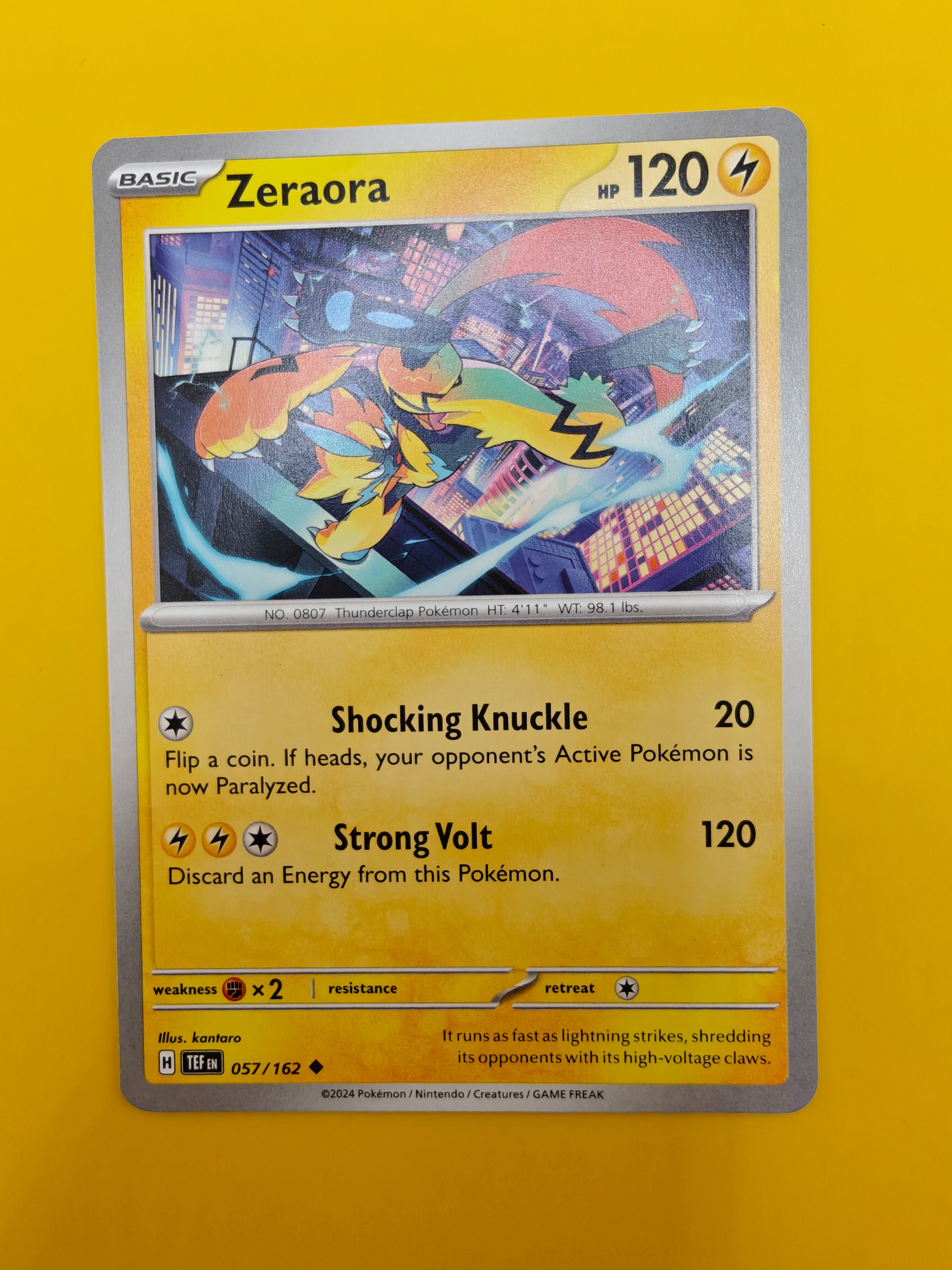Zeraora - Temporal Forces