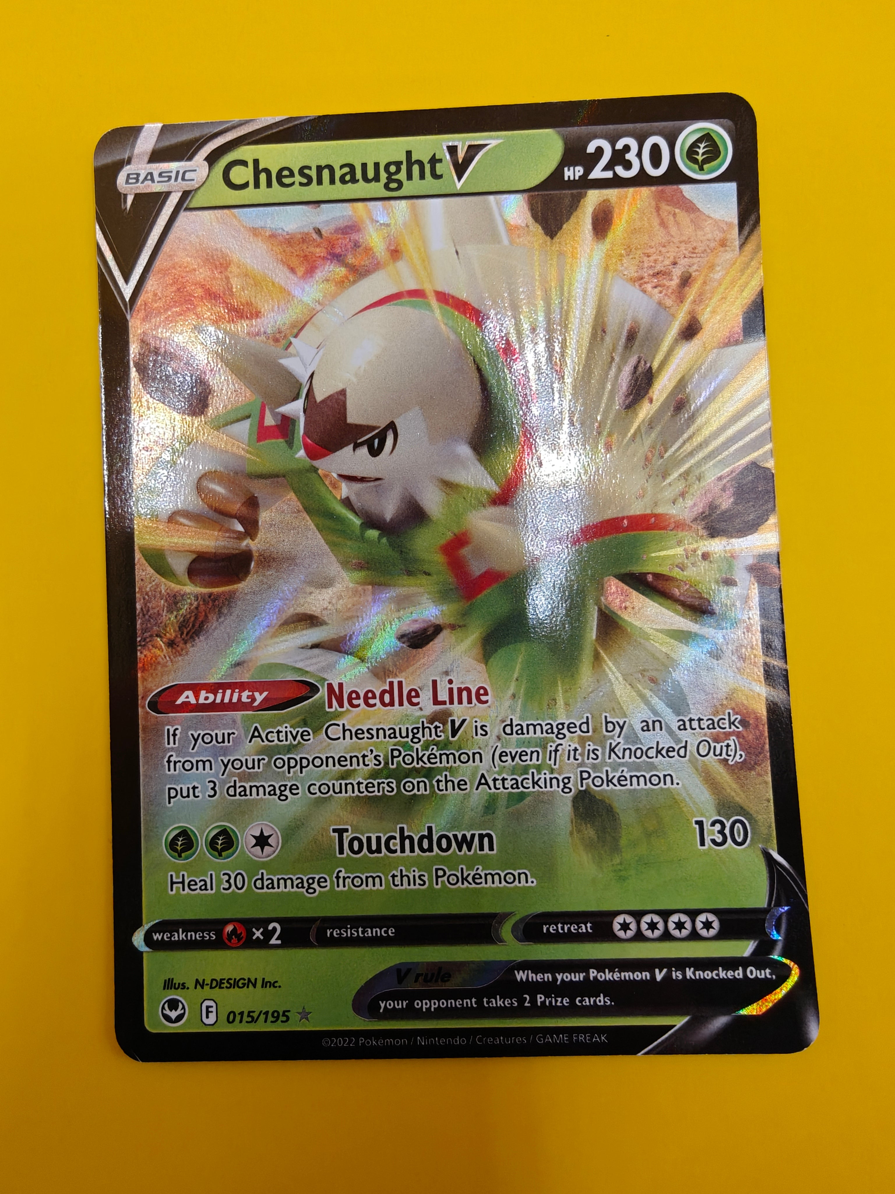 Chesnaught V - Silver Tempest