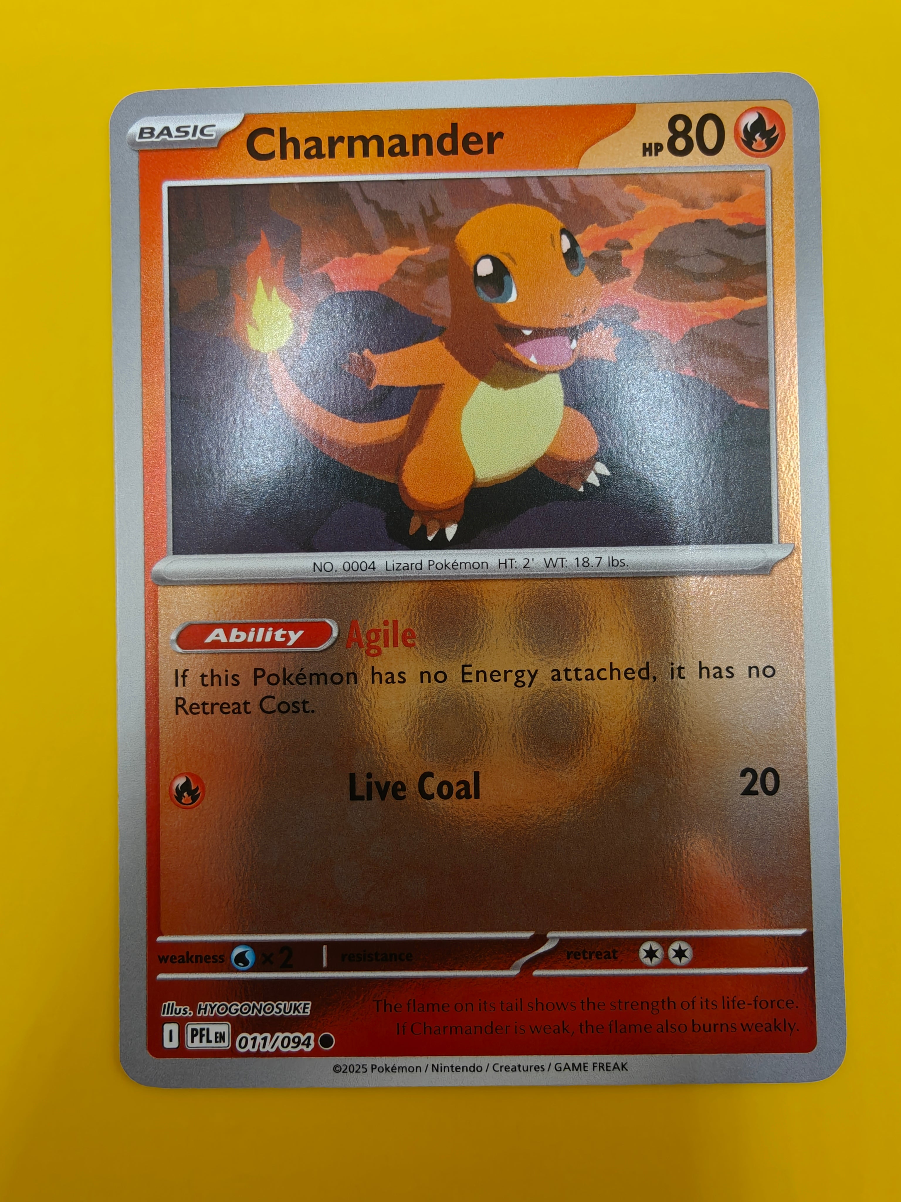Charmander Reverse Holo - Phantasmal Flames