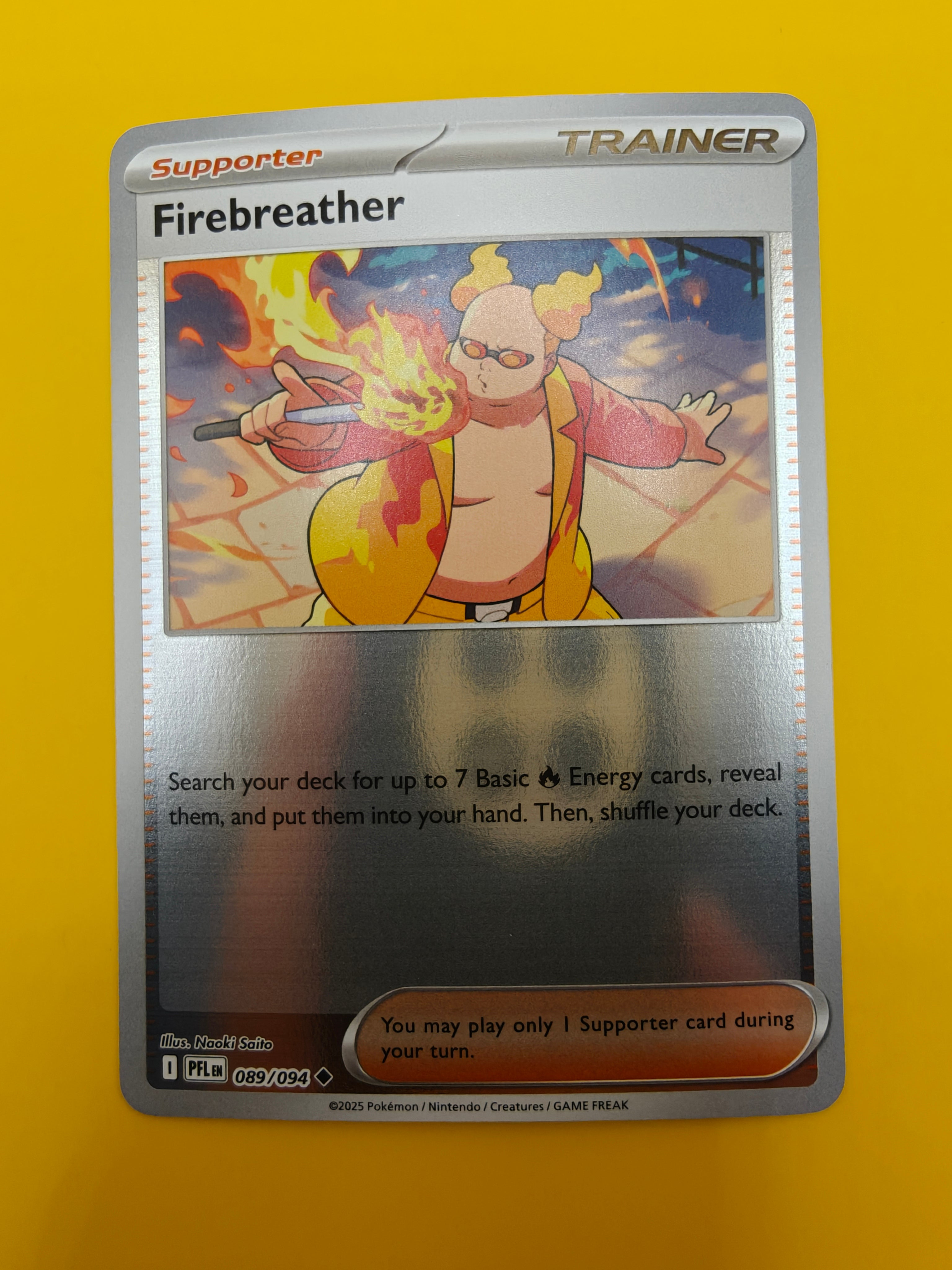 Firebreather Reverse Holo - Phantasmal Flames