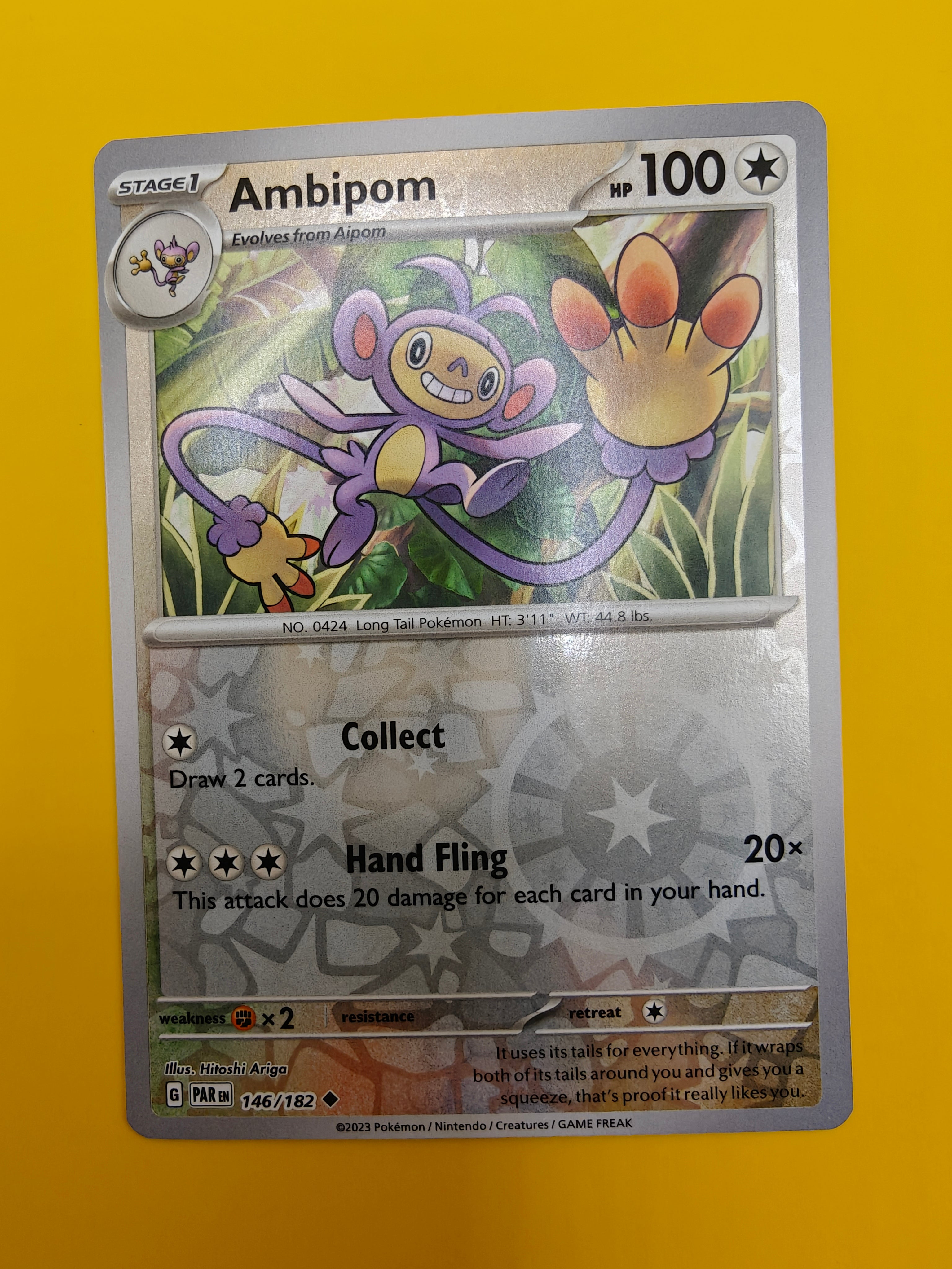 Ambipom Reverse Holo - Paradox Rift