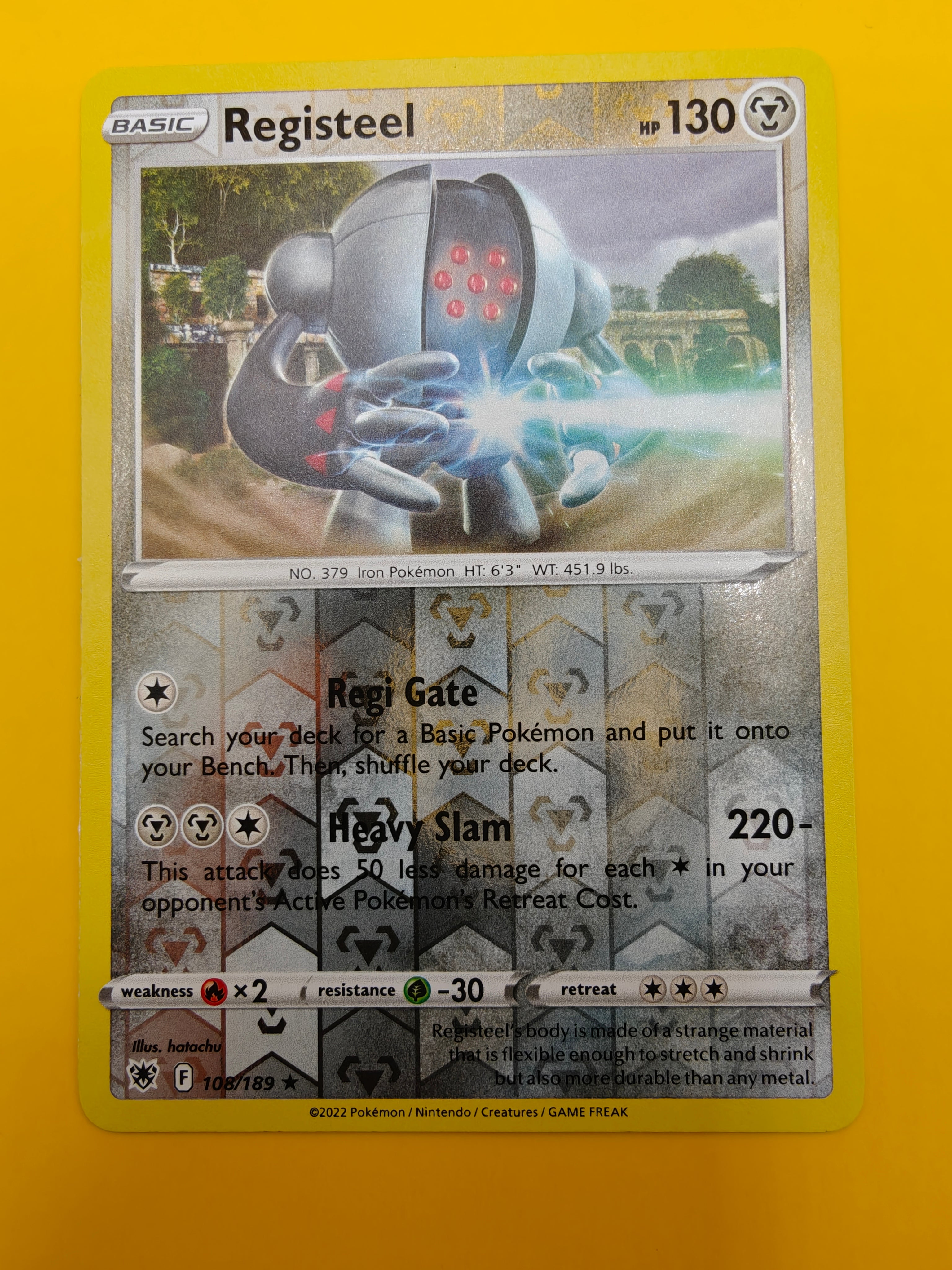 Registeel Reverse Holo - Astral Radiance