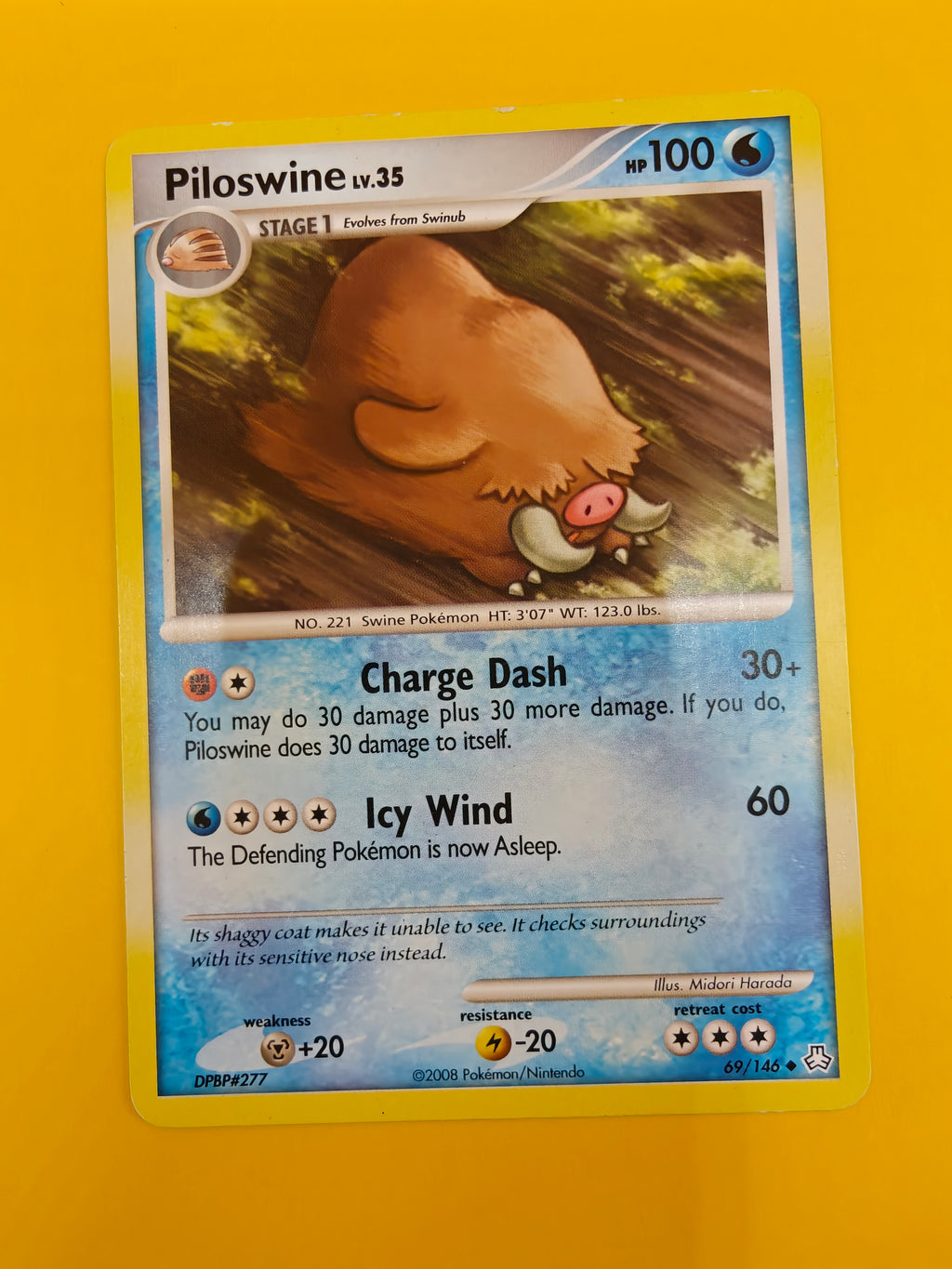 Piloswine Lv.35 - Legends Awakened