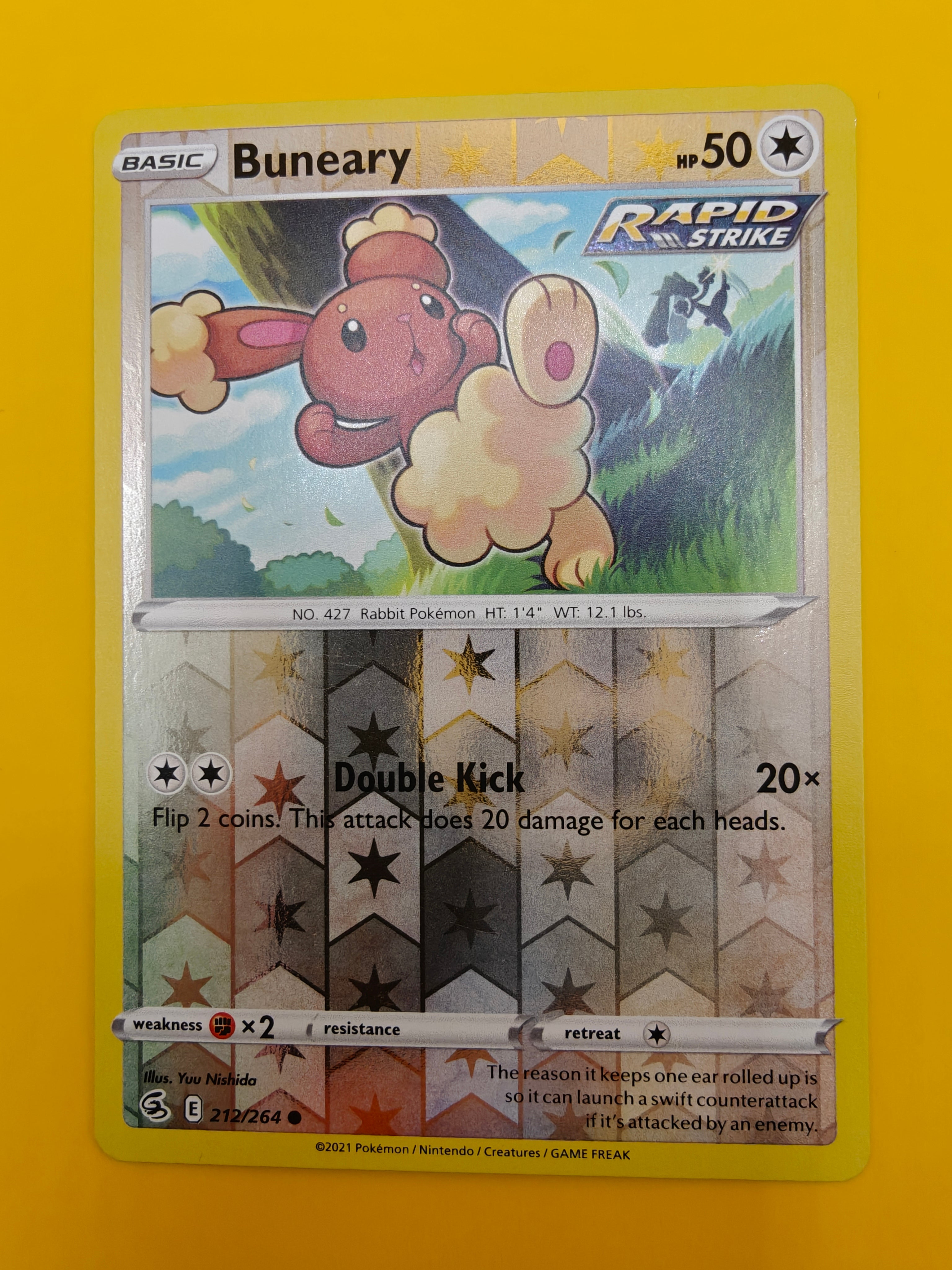 Buneary Reverse Holo - Fusion Strike