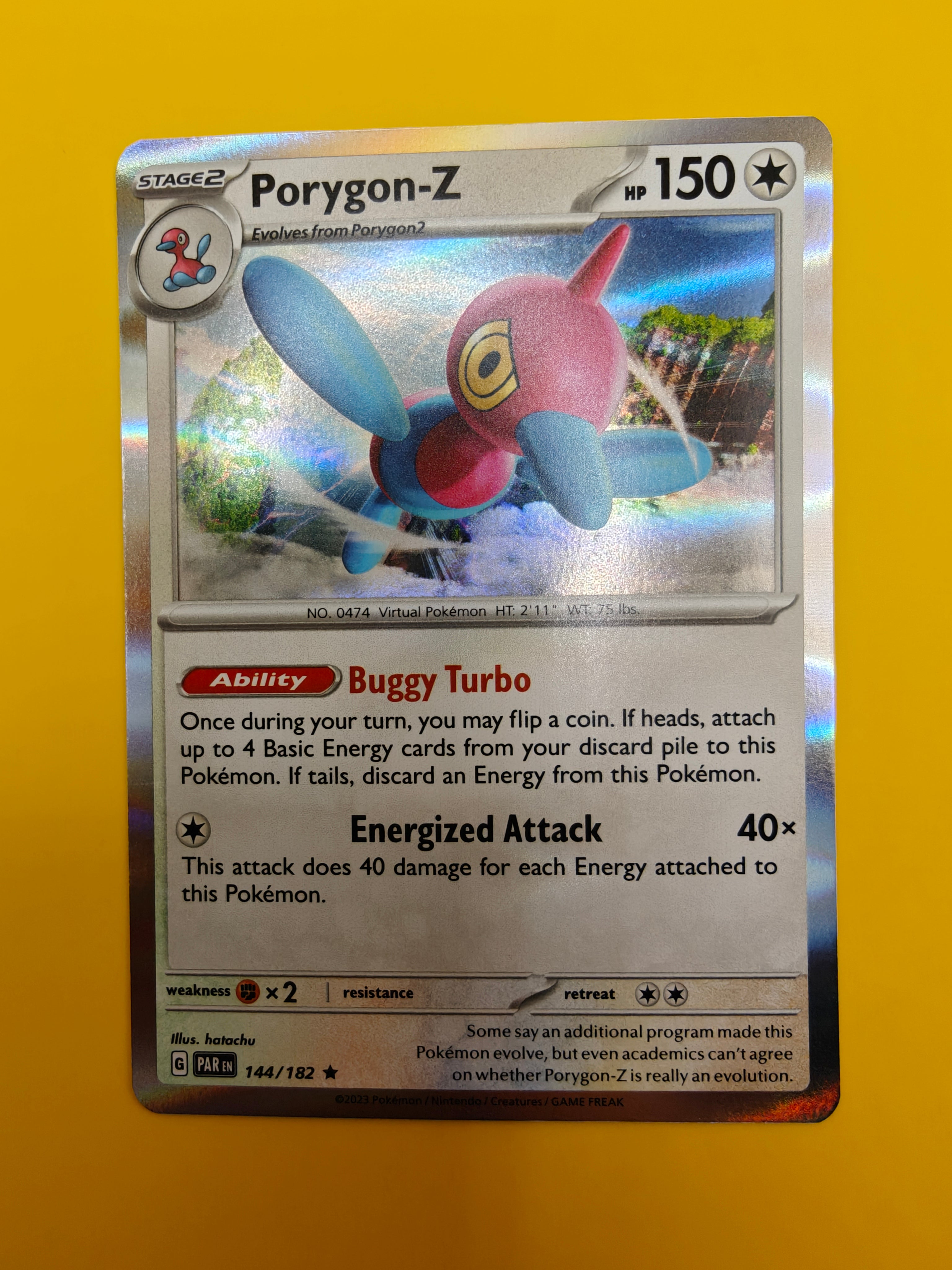 Porygon-Z Holo - Paradox Rift