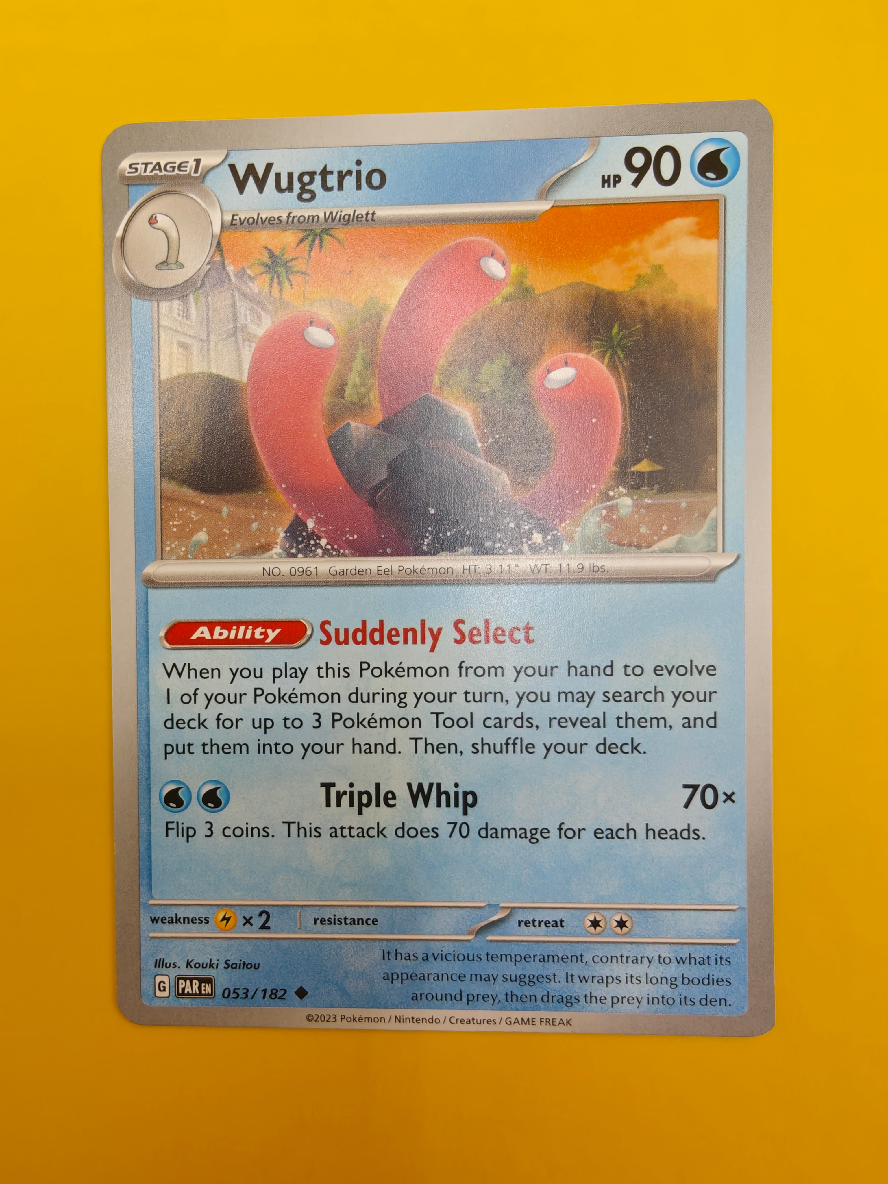 Wugtrio - Paradox Rift