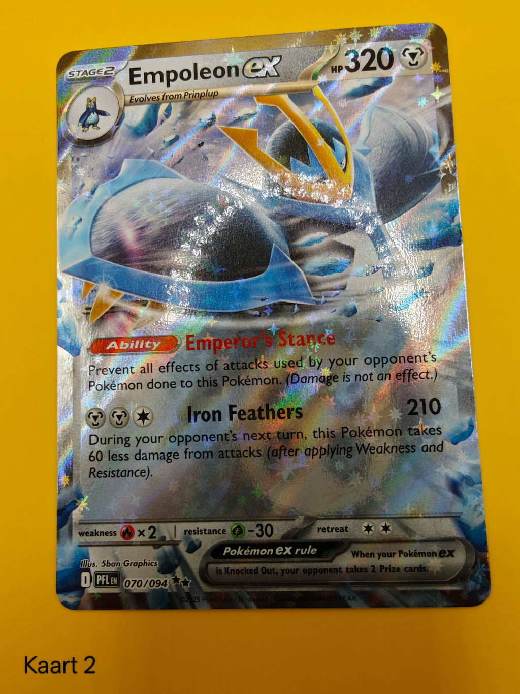 Empoleon ex - Phantasmal Flames