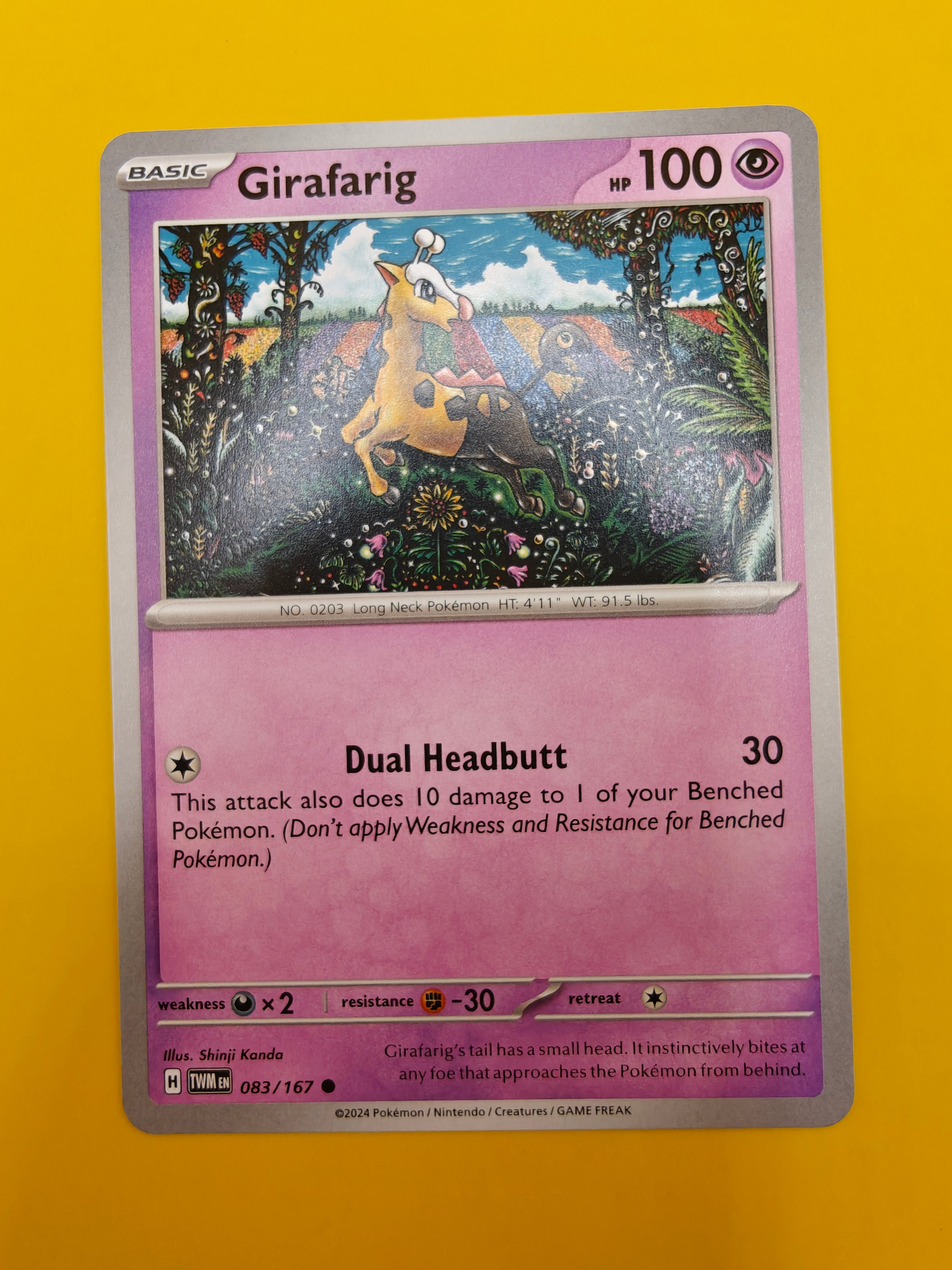 Girafarig - Twilight Masquerade