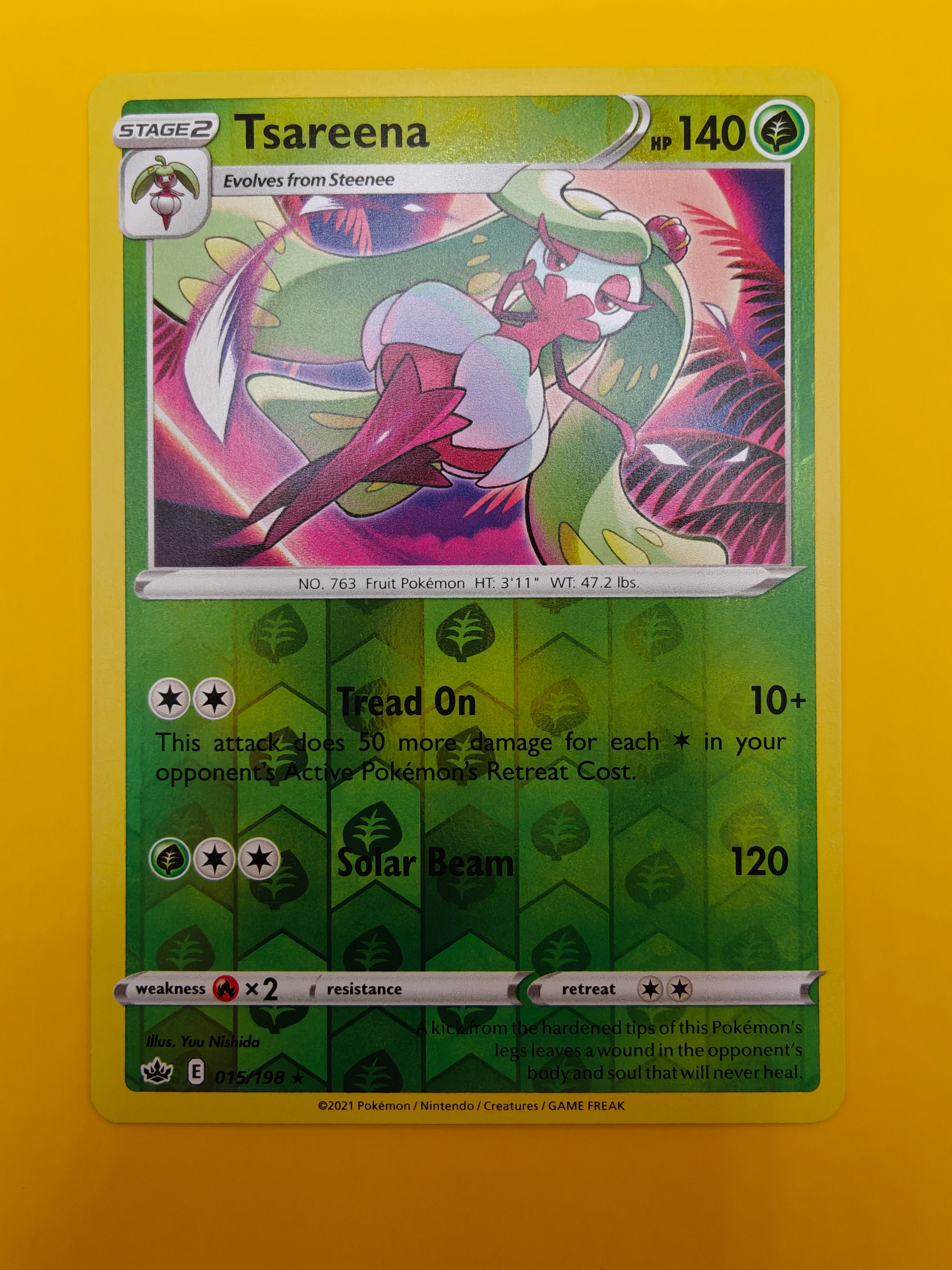 Tsareena Reverse Holo - Chilling Reign