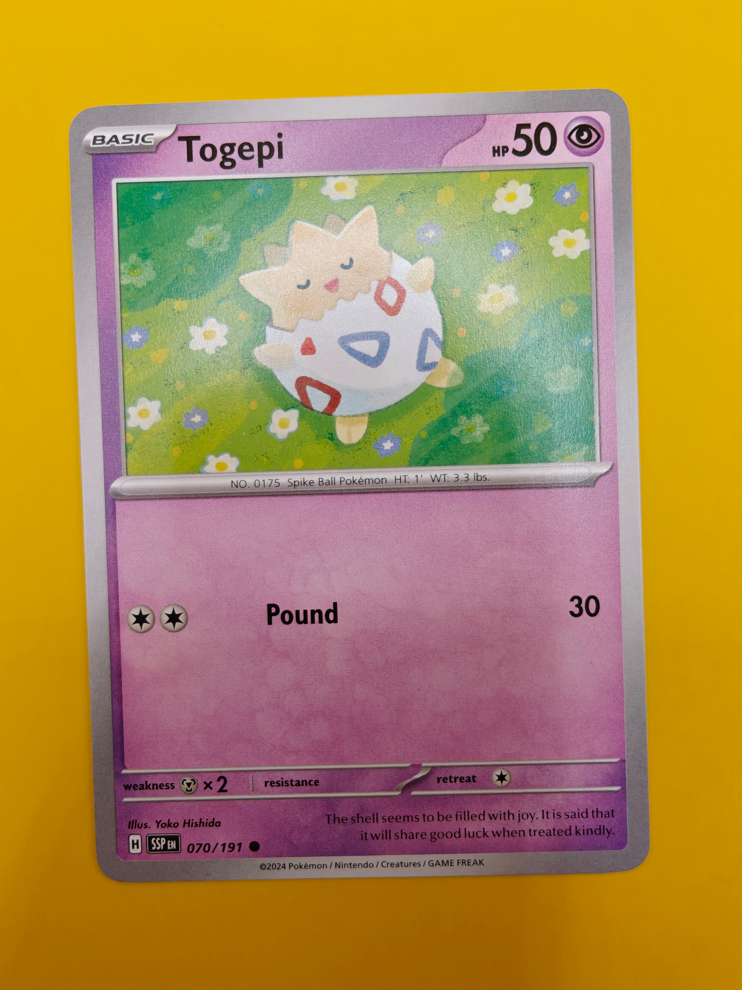 Togepi - Surging Sparks