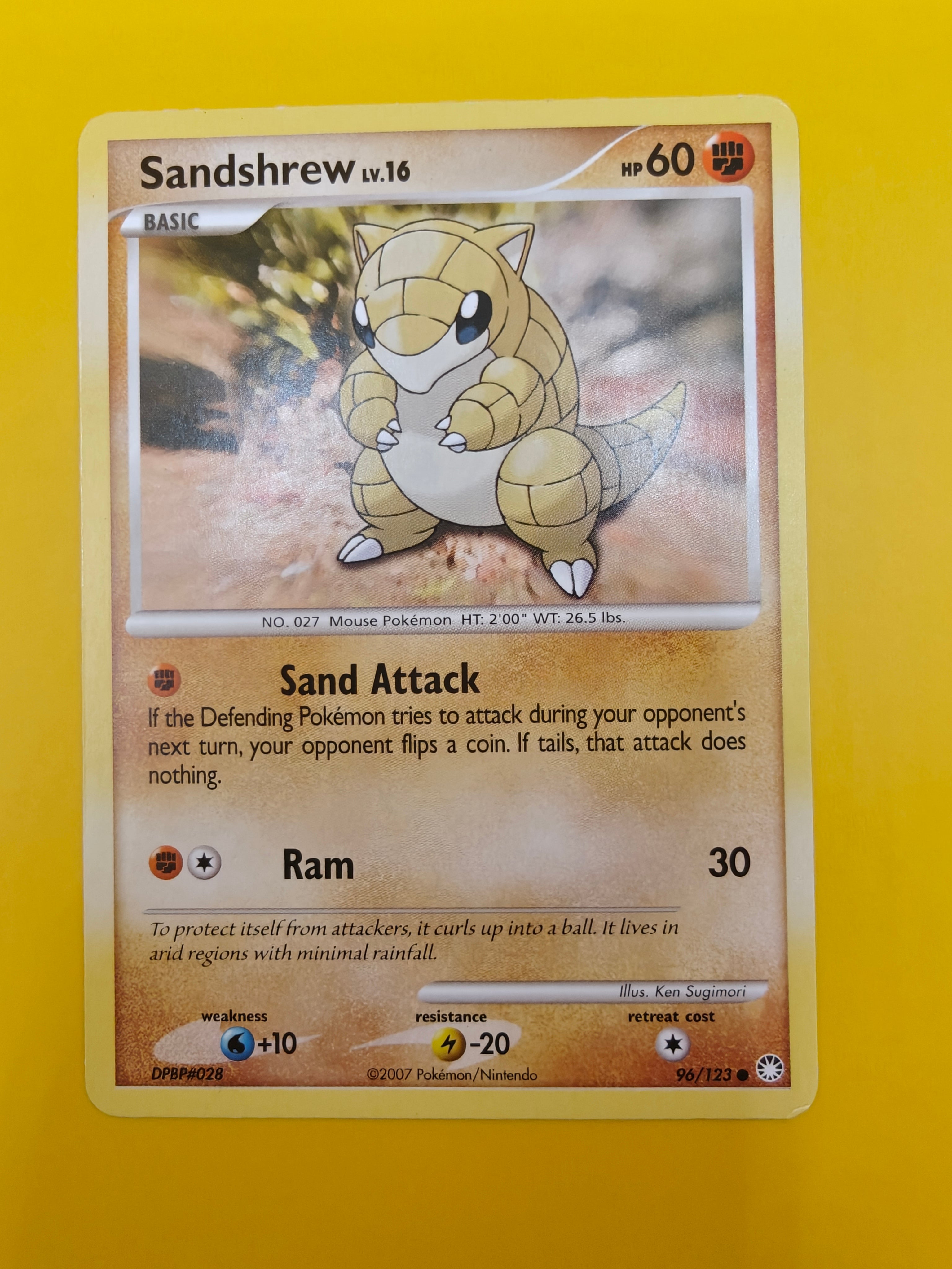 Sandshrew Lv.16 - Mysterious Treasures