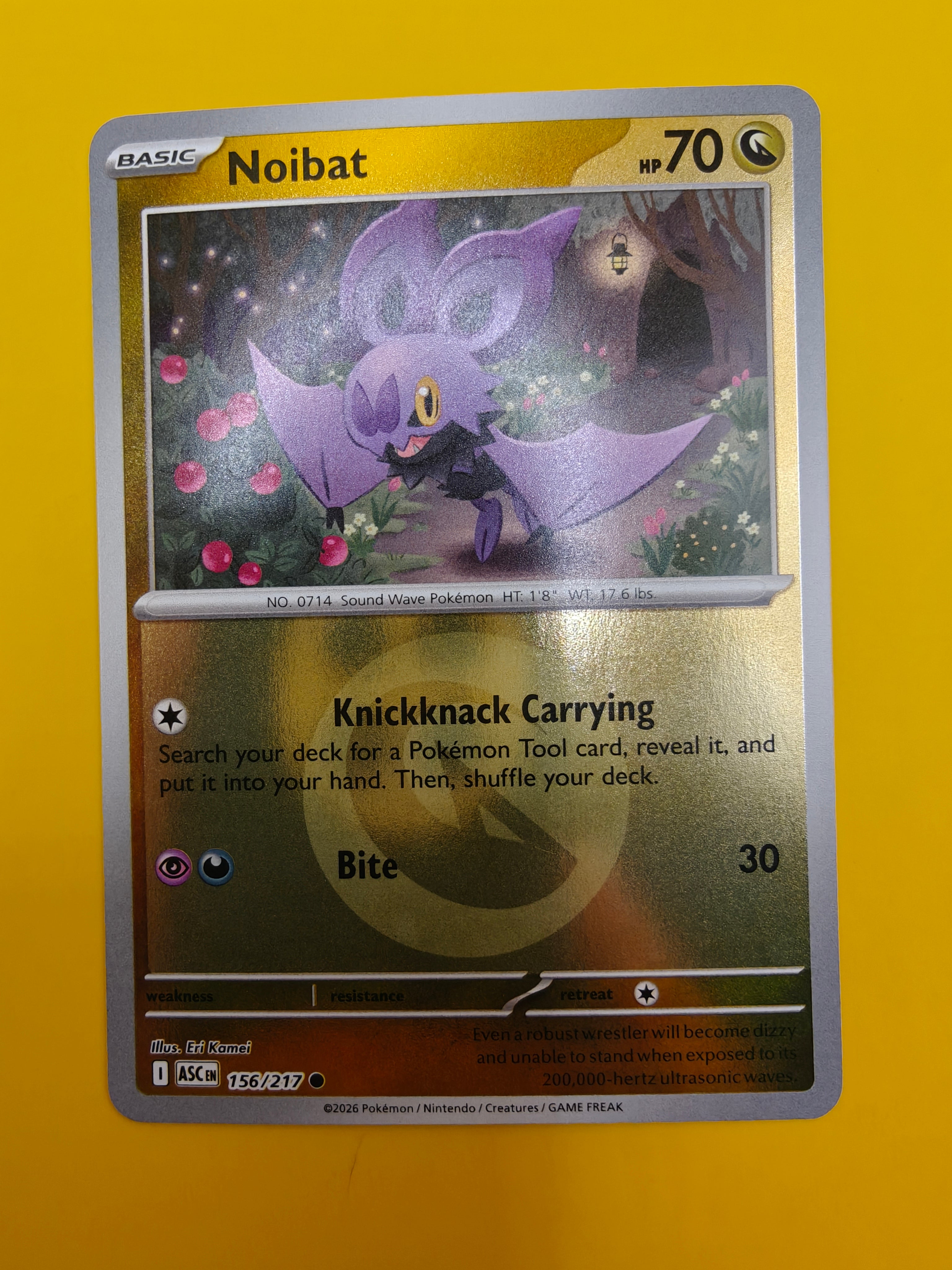Noibat Reverse Holo - Ascended Heroes
