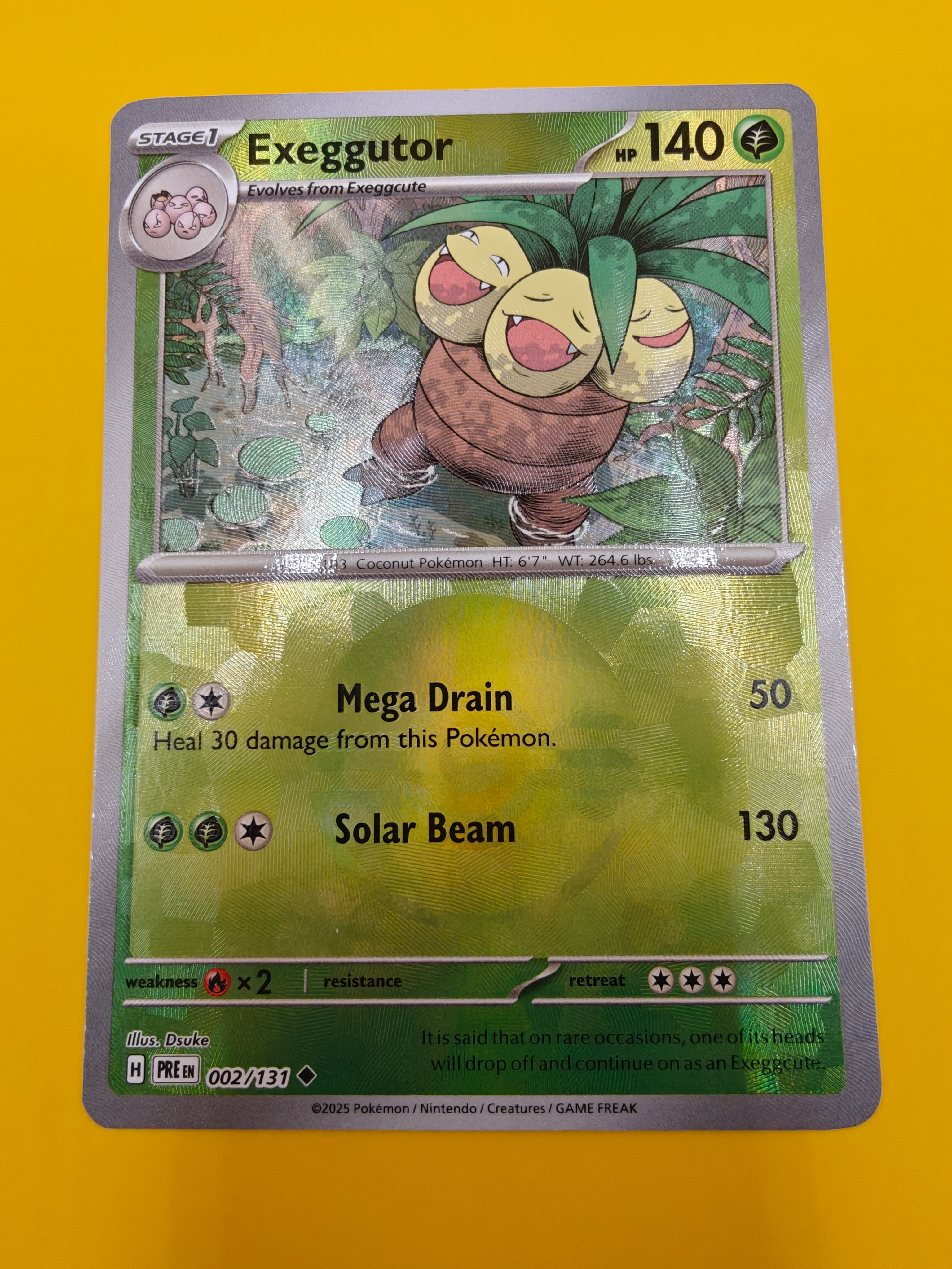 Exeggutor Poké Ball - Prismatic Evolutions