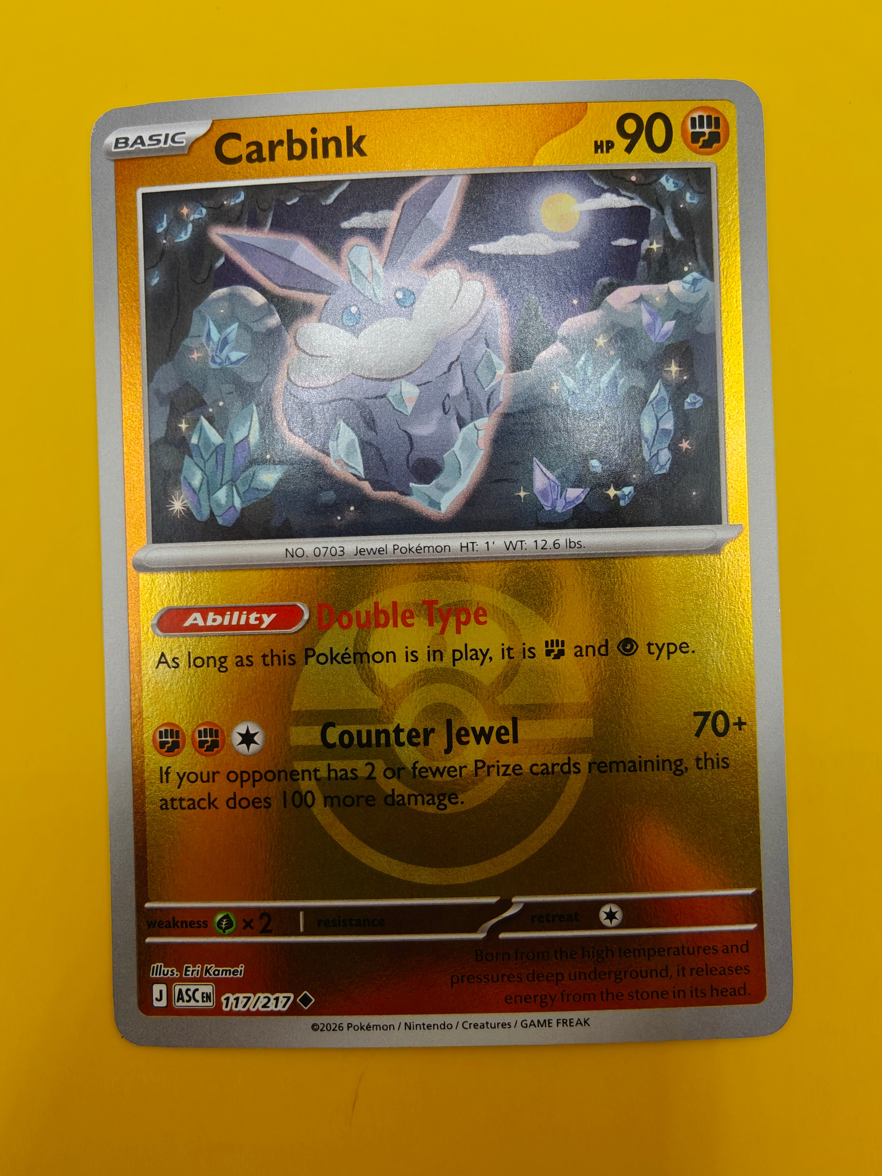 Carbink Poké Ball - Ascended Heroes
