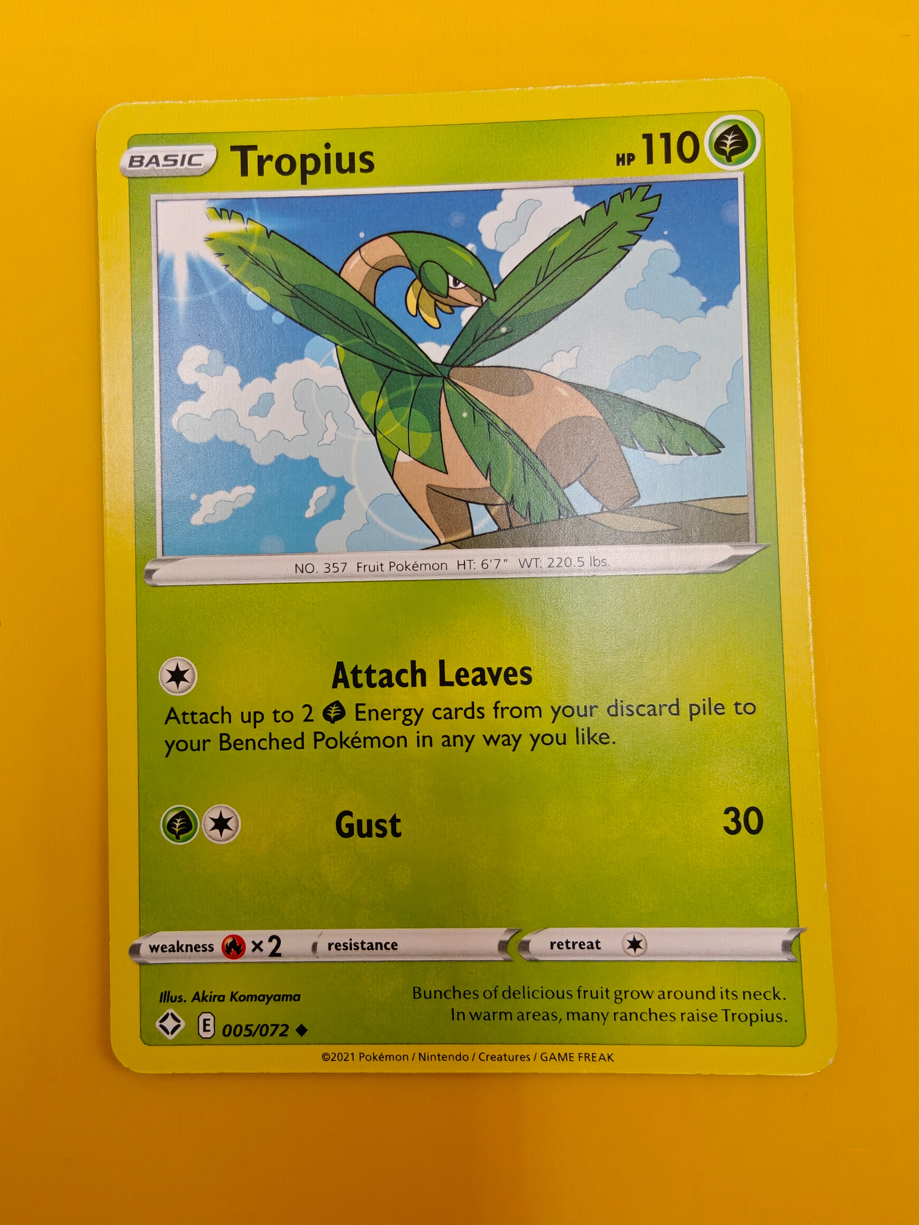 Tropius - Shining Fates