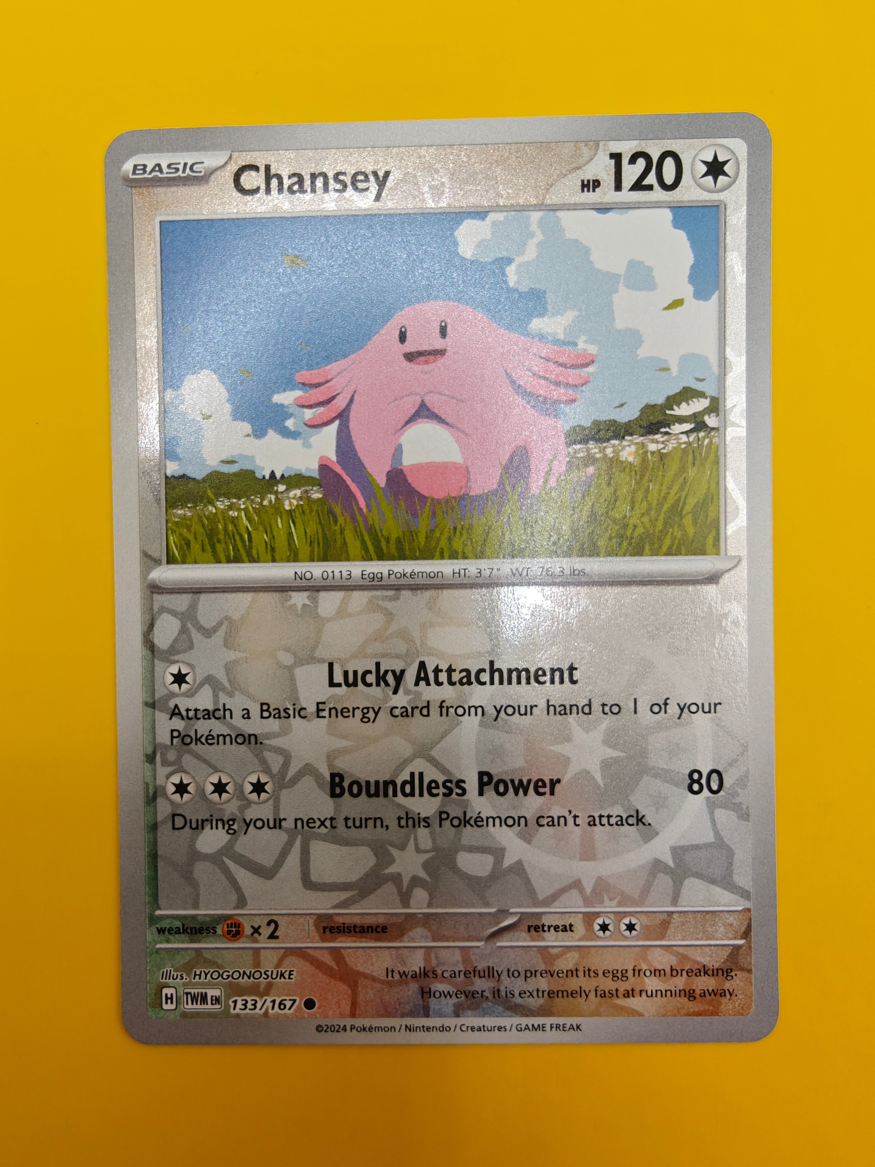 Chansey Reverse Holo - Twilight Masquerade