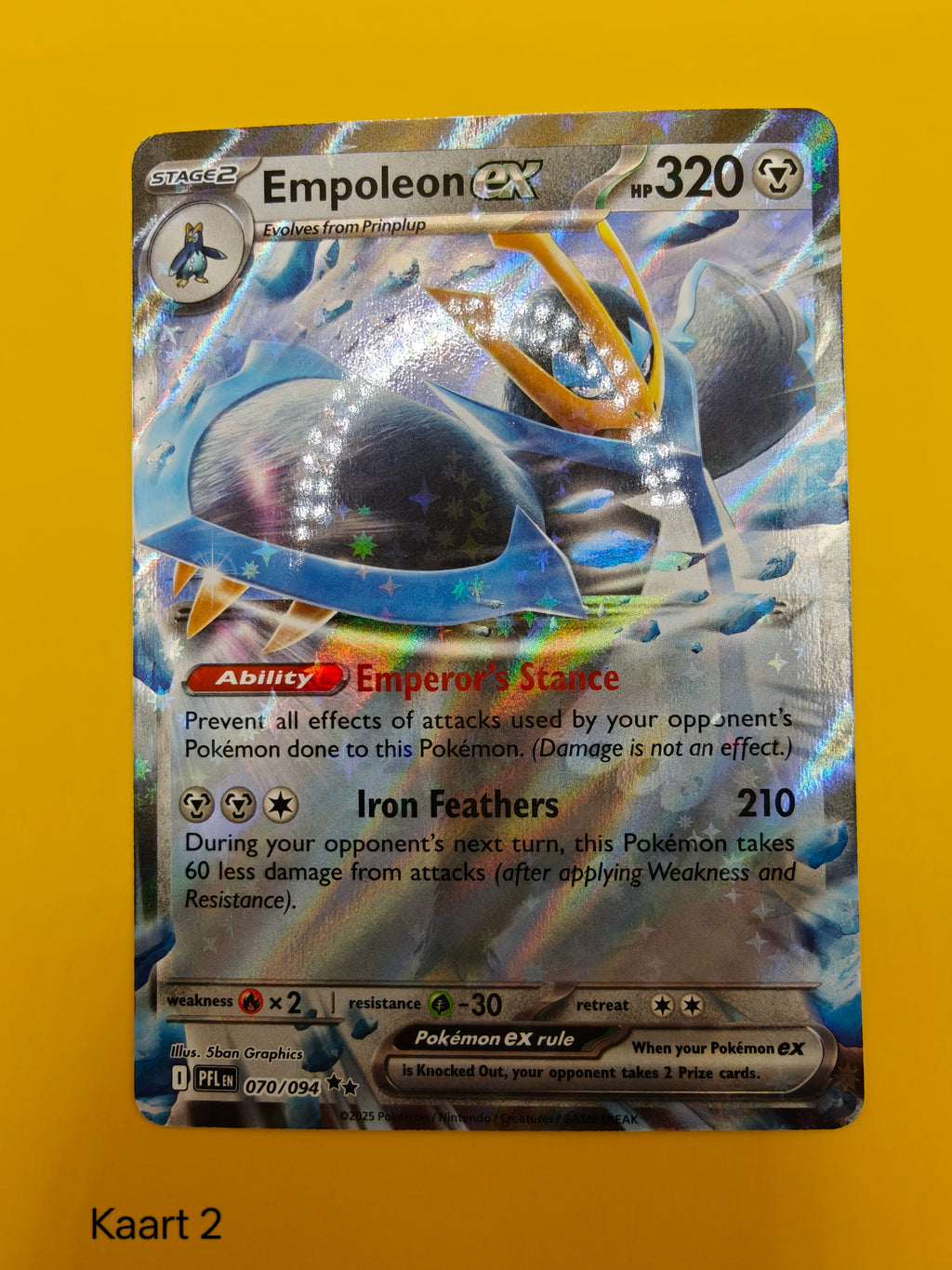 Empoleon ex - Phantasmal Flames