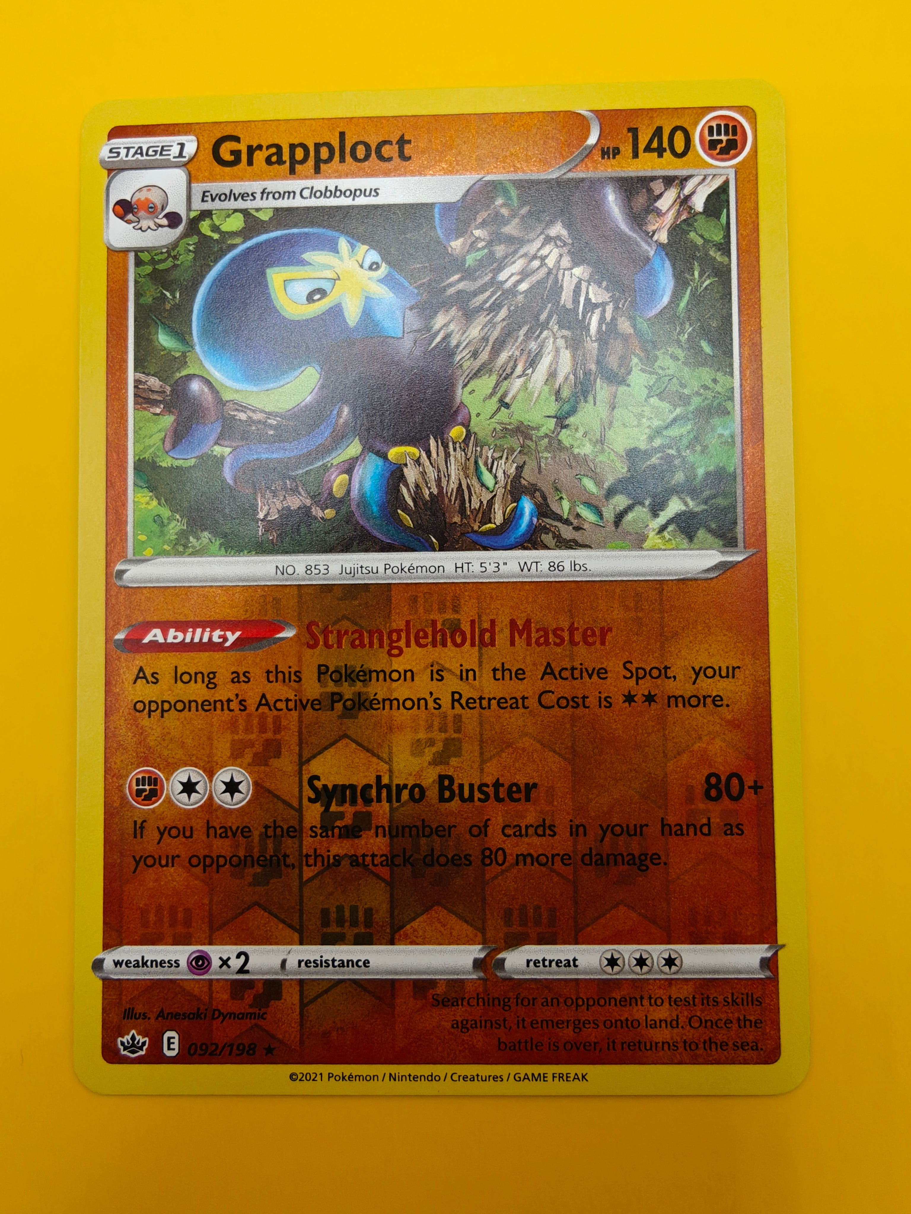 Grapploct Reverse Holo - Chilling Reign