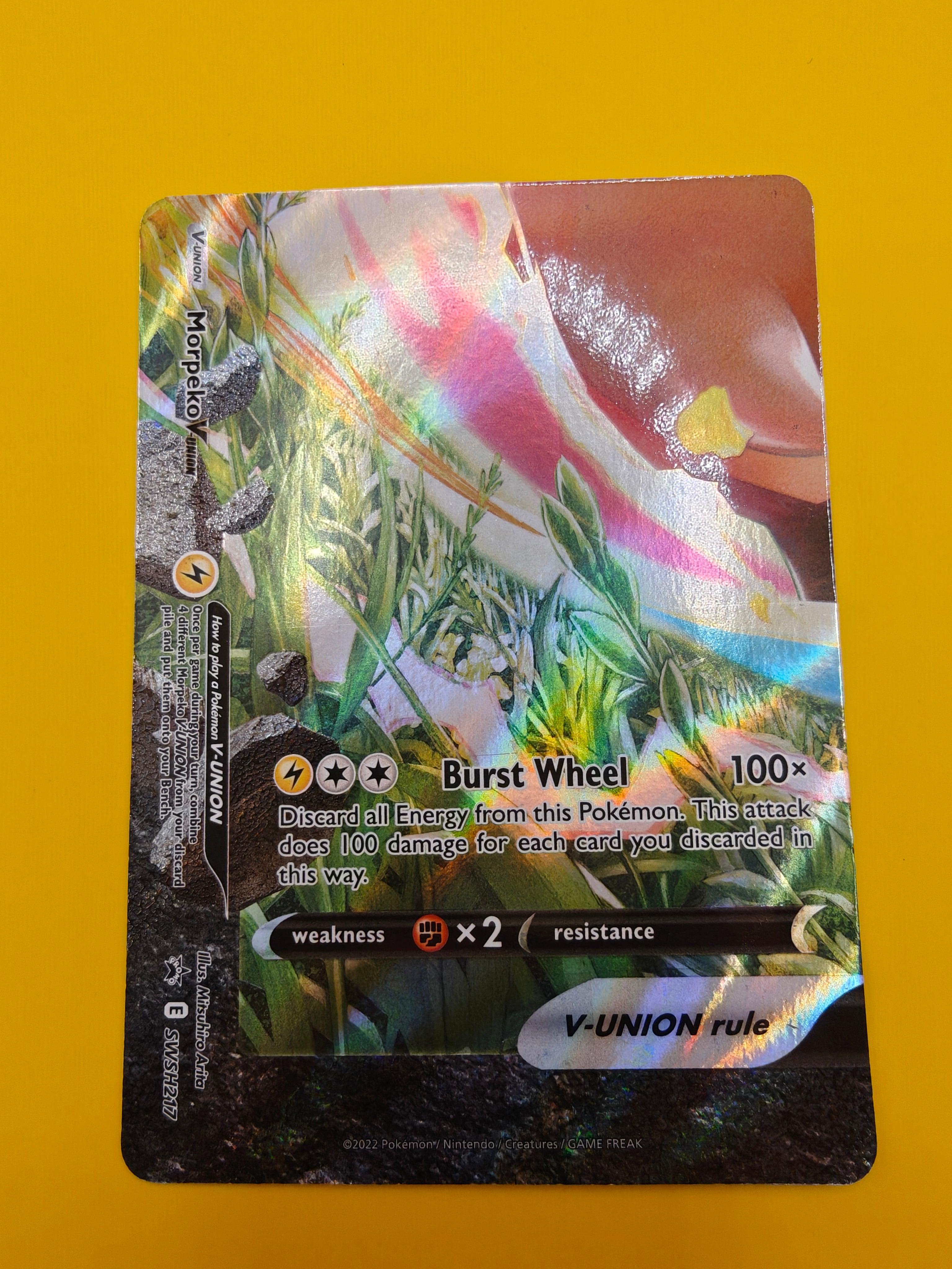 Morpeko V-union - SWSH 215 t/m 218