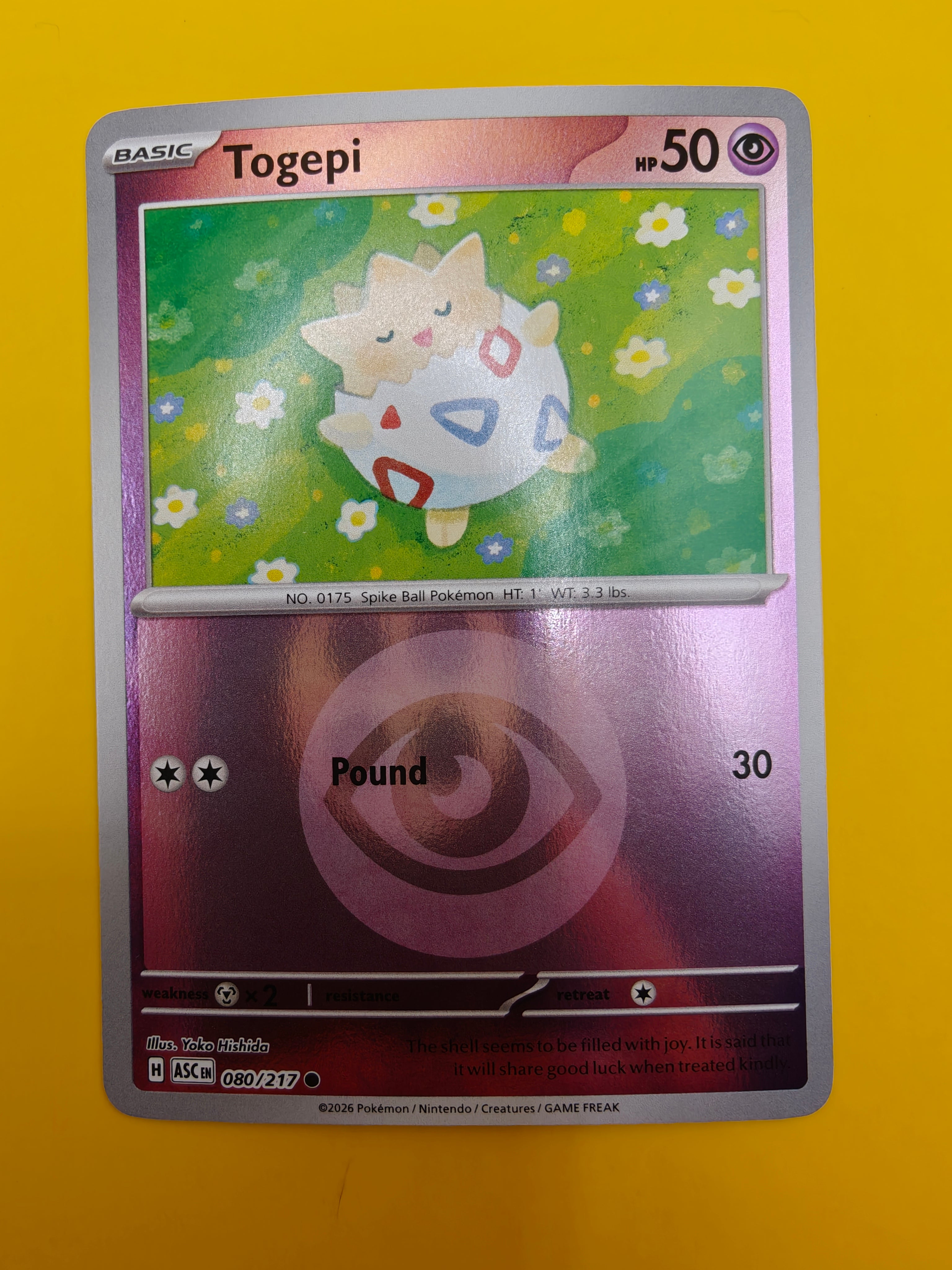 Togepi Energy Stamp - Ascended Heroes