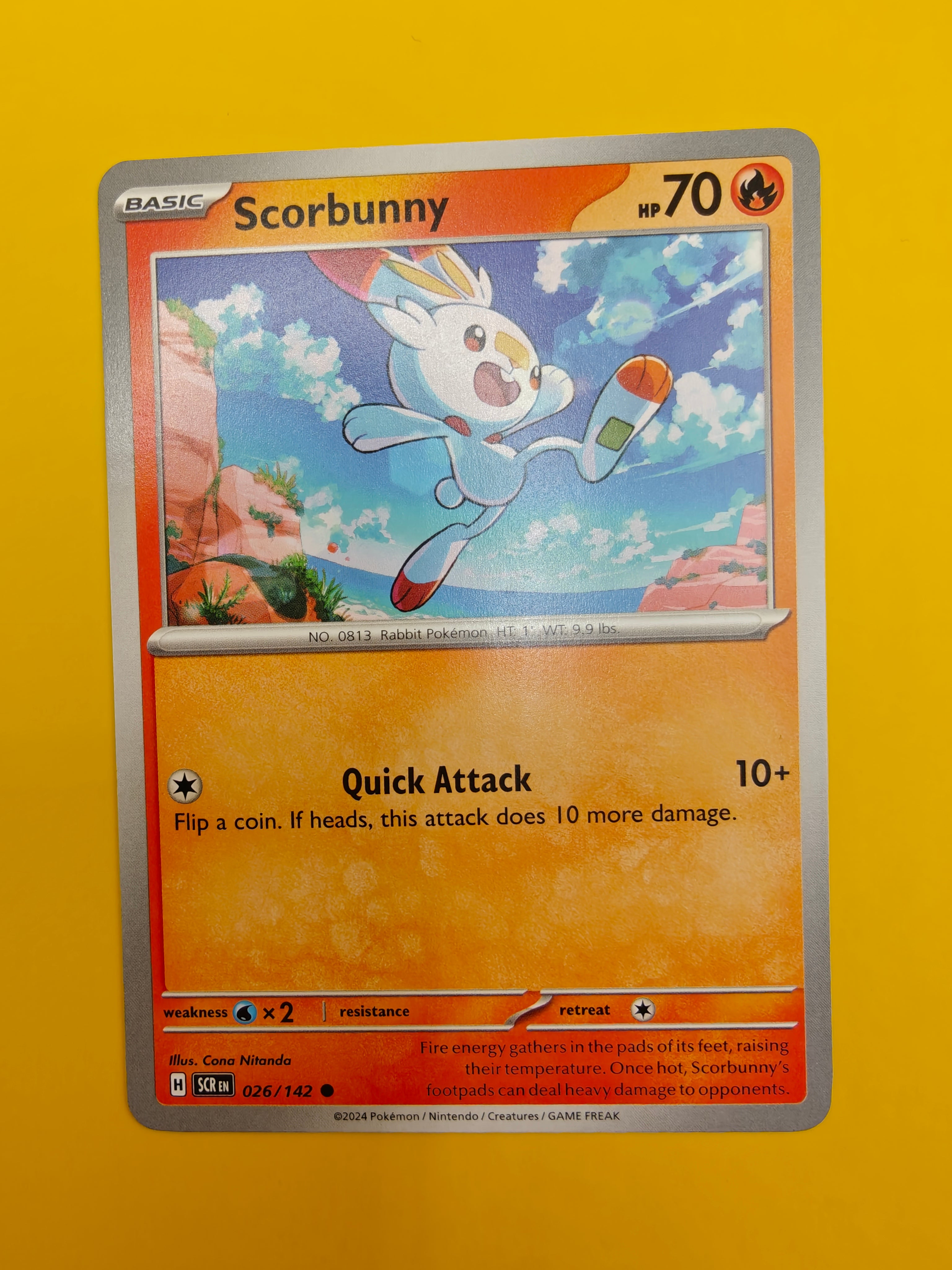 Scorbunny - Stellar Crown