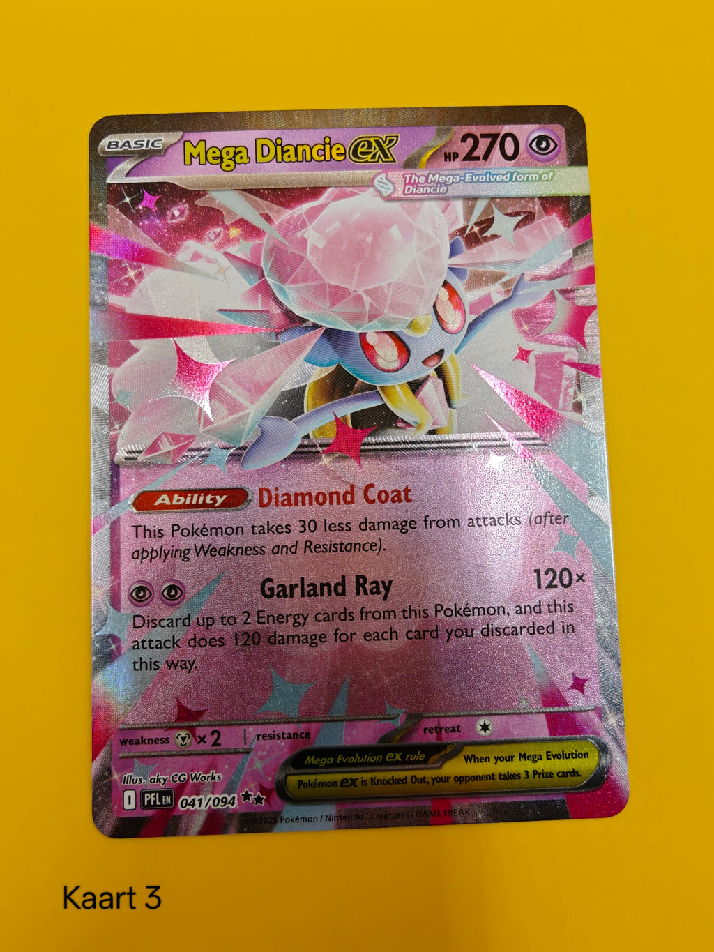 Mega Diancie ex - Phantasmal Flames