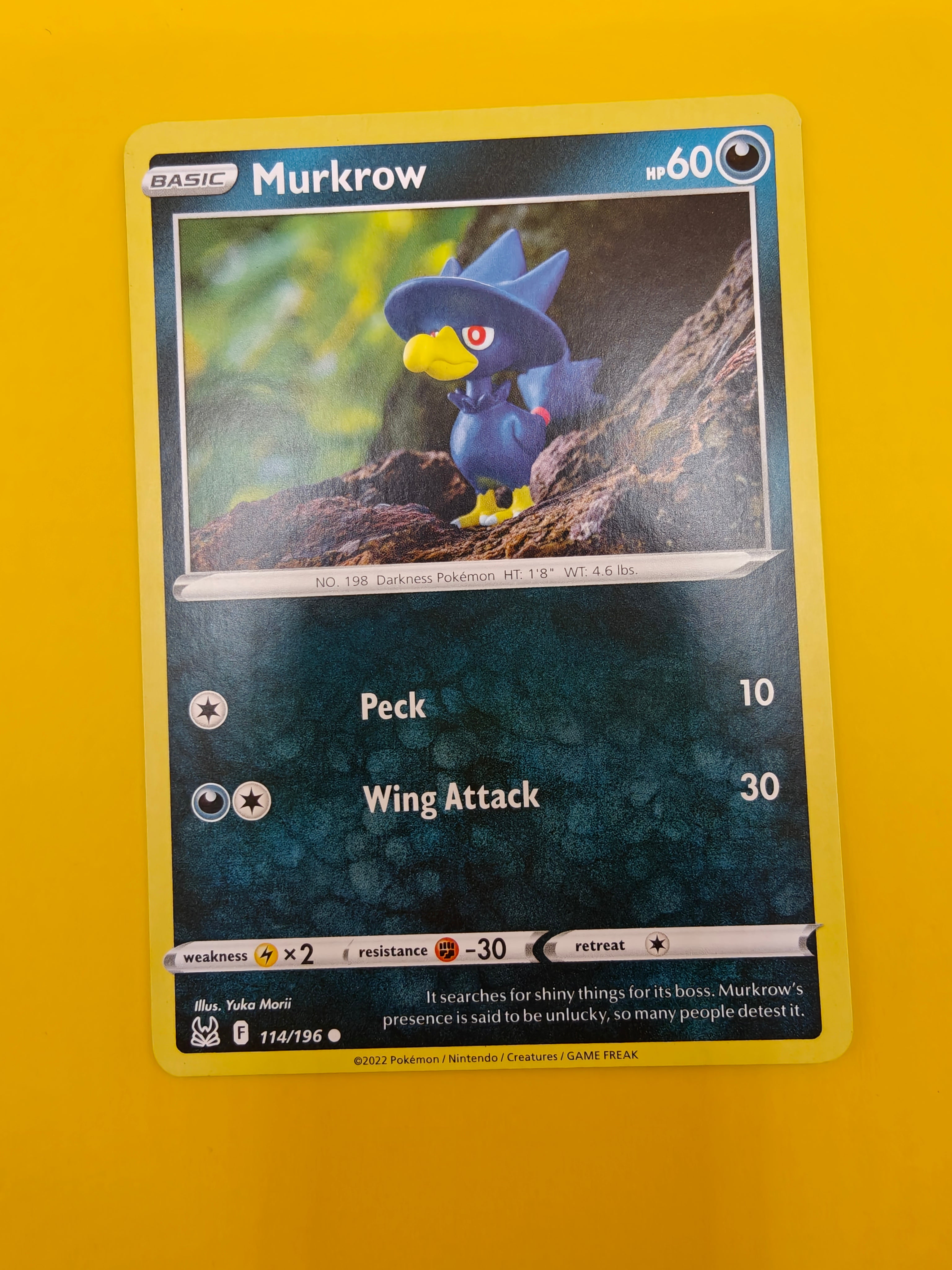Murkrow - Lost Origin