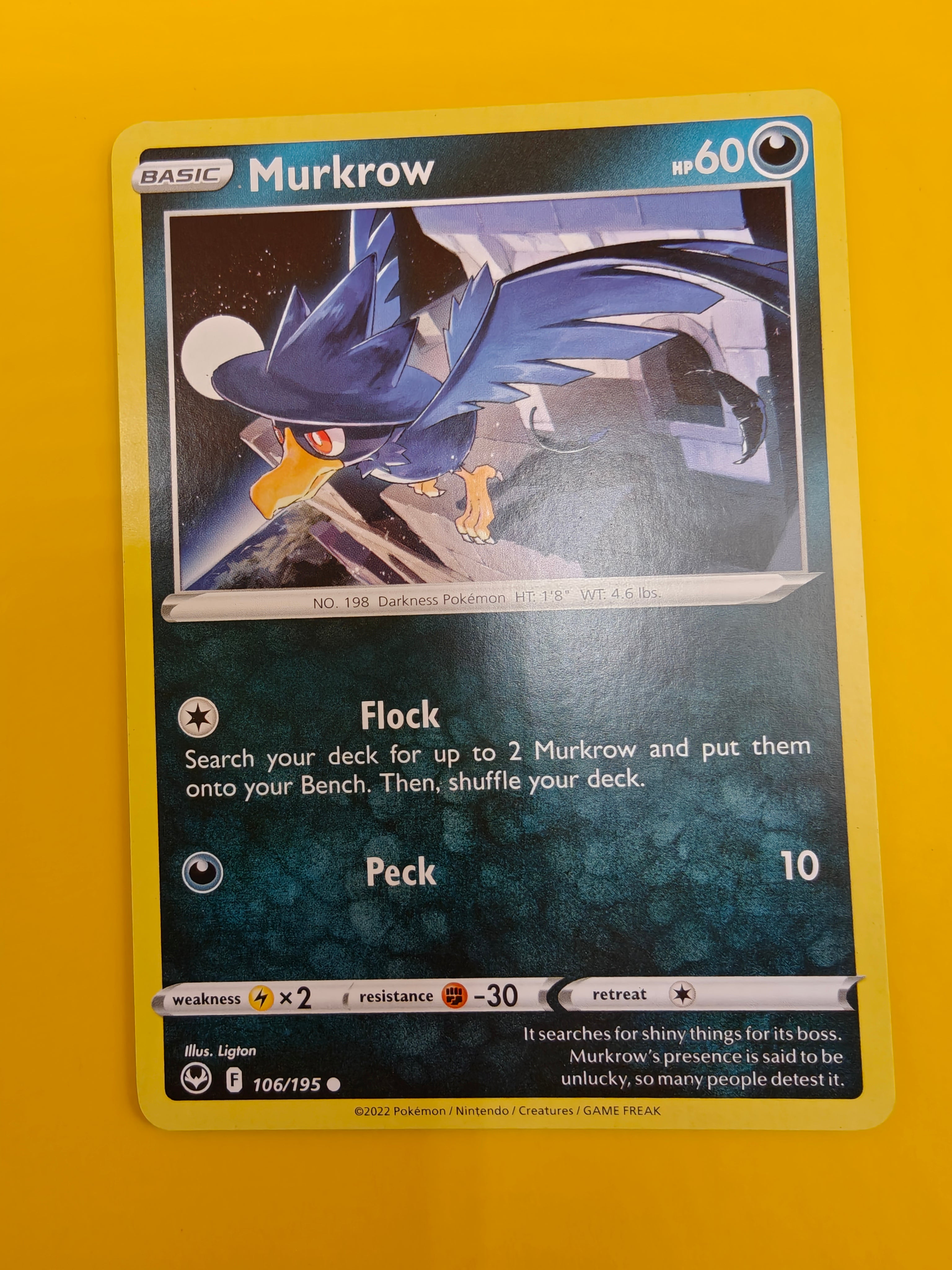 Murkrow - Silver Tempest