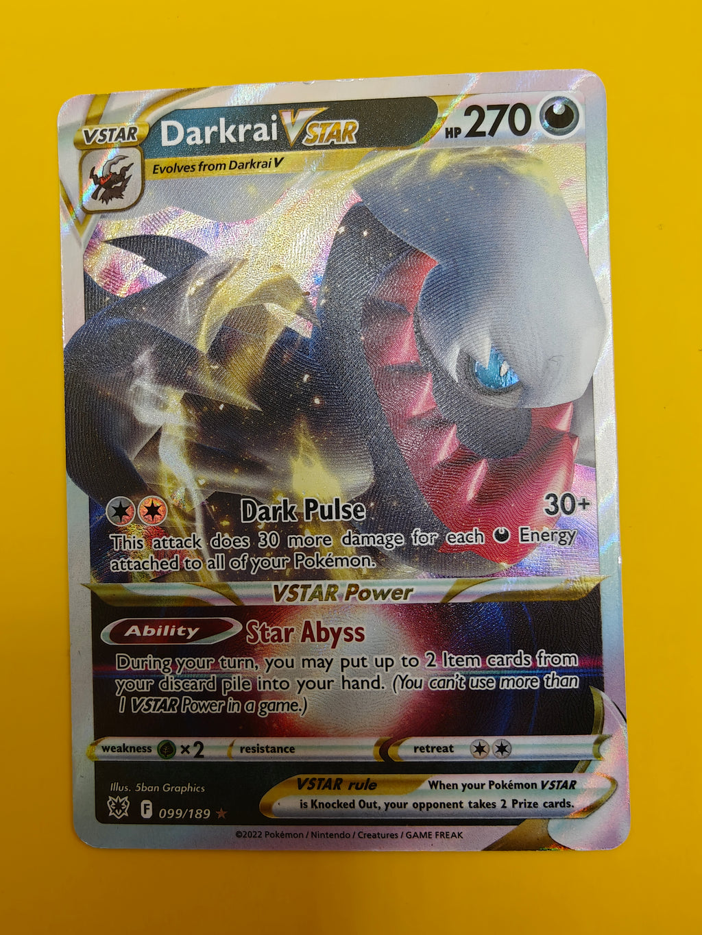 Darkrai Vstar - Astral Radiance