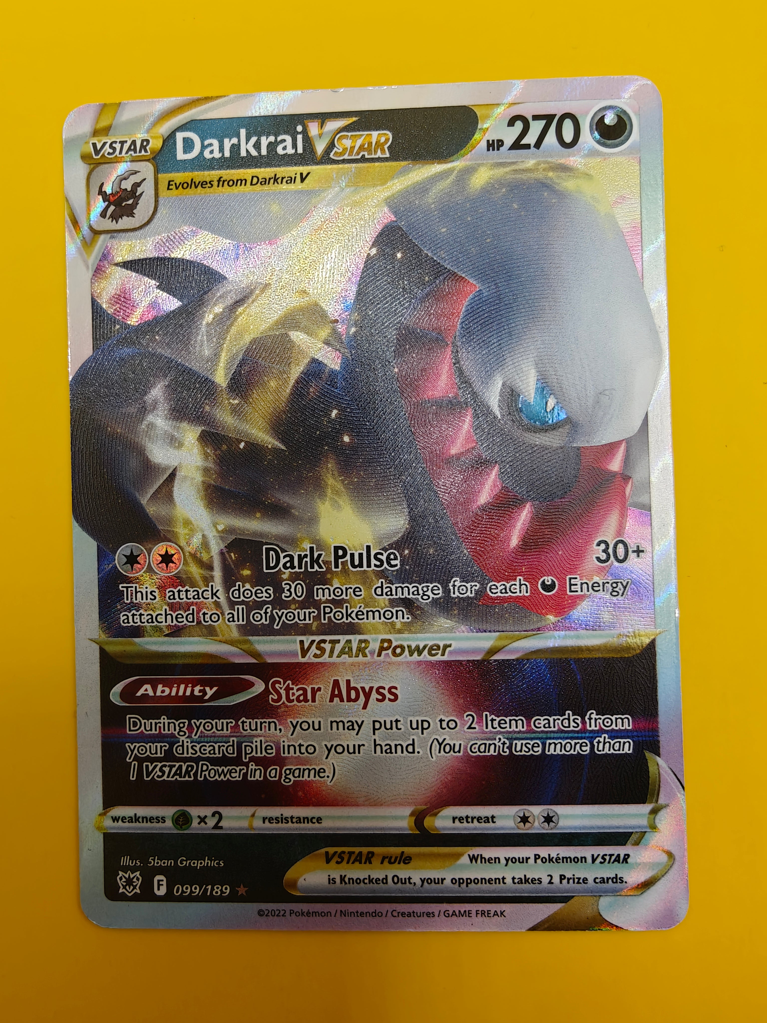 Darkrai Vstar - Astral Radiance