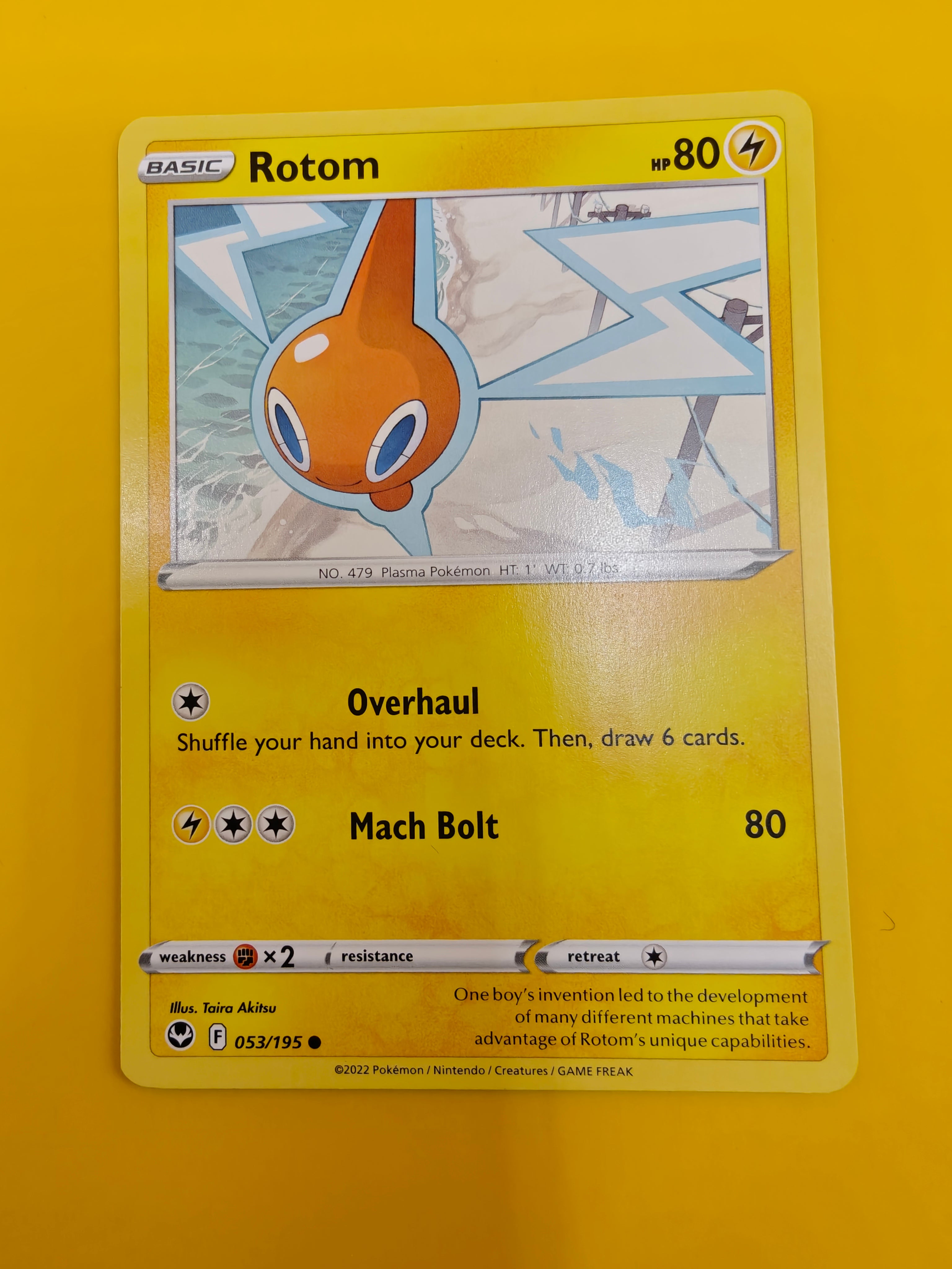 Rotom - Silver Tempest