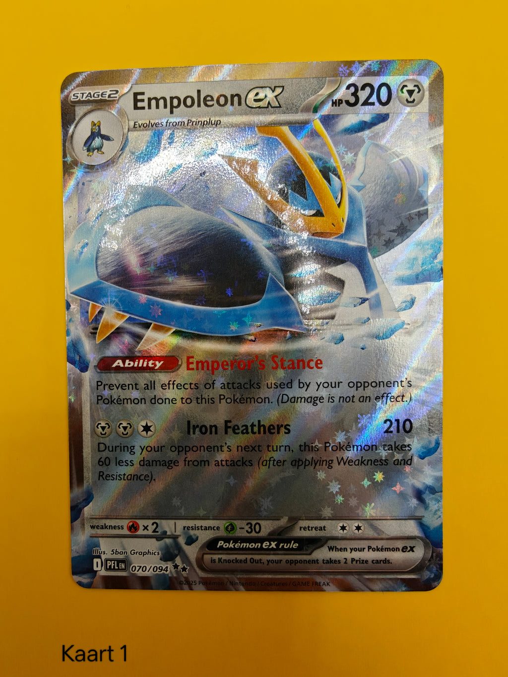 Empoleon ex - Phantasmal Flames