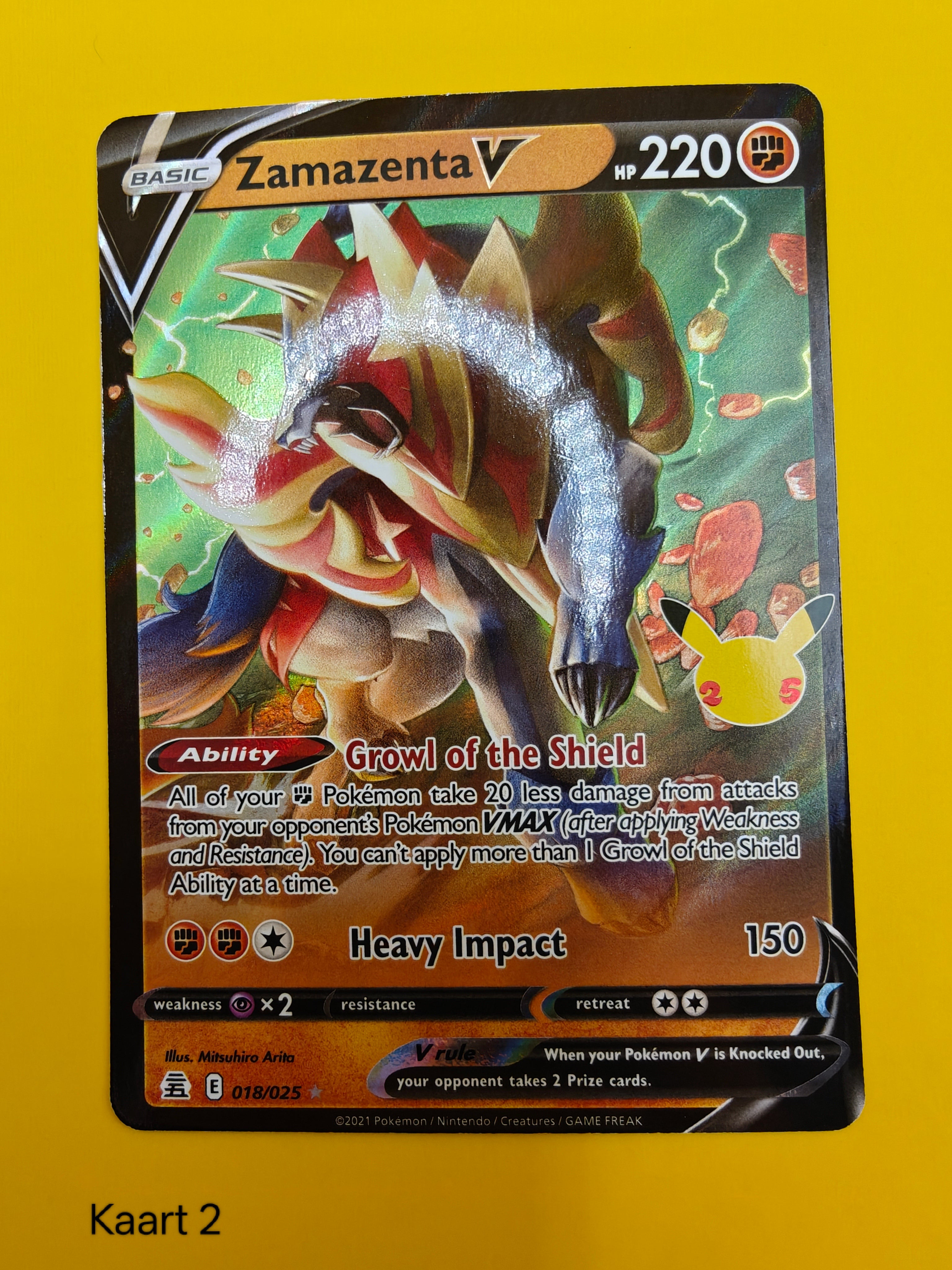 Zamazenta V - Celebrations