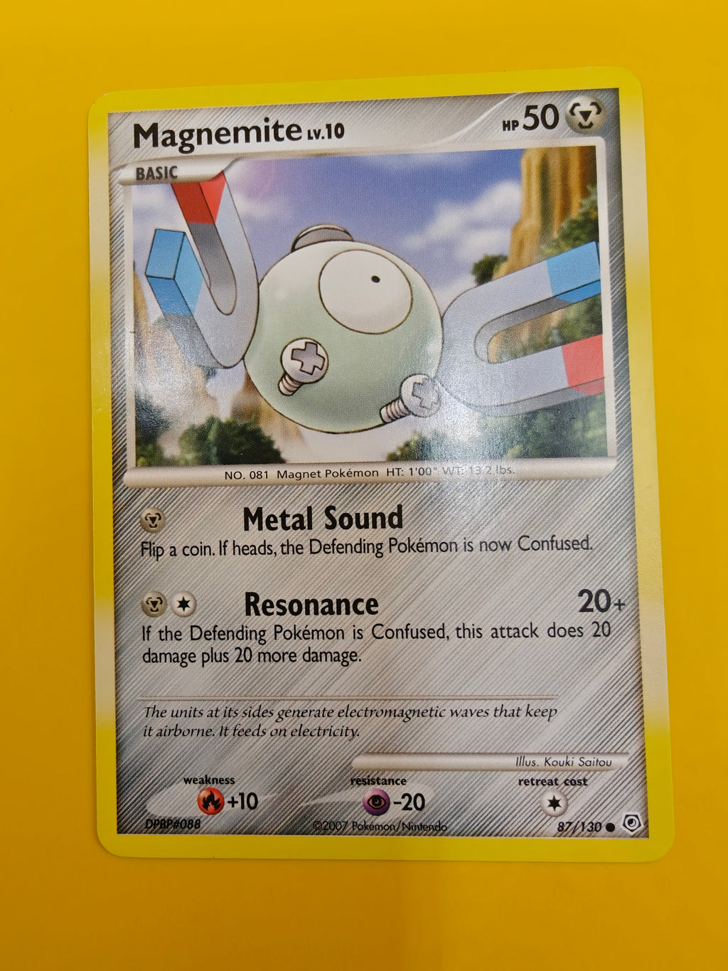 Magnemite Lv.10 - Diamond & Pearl Base Set