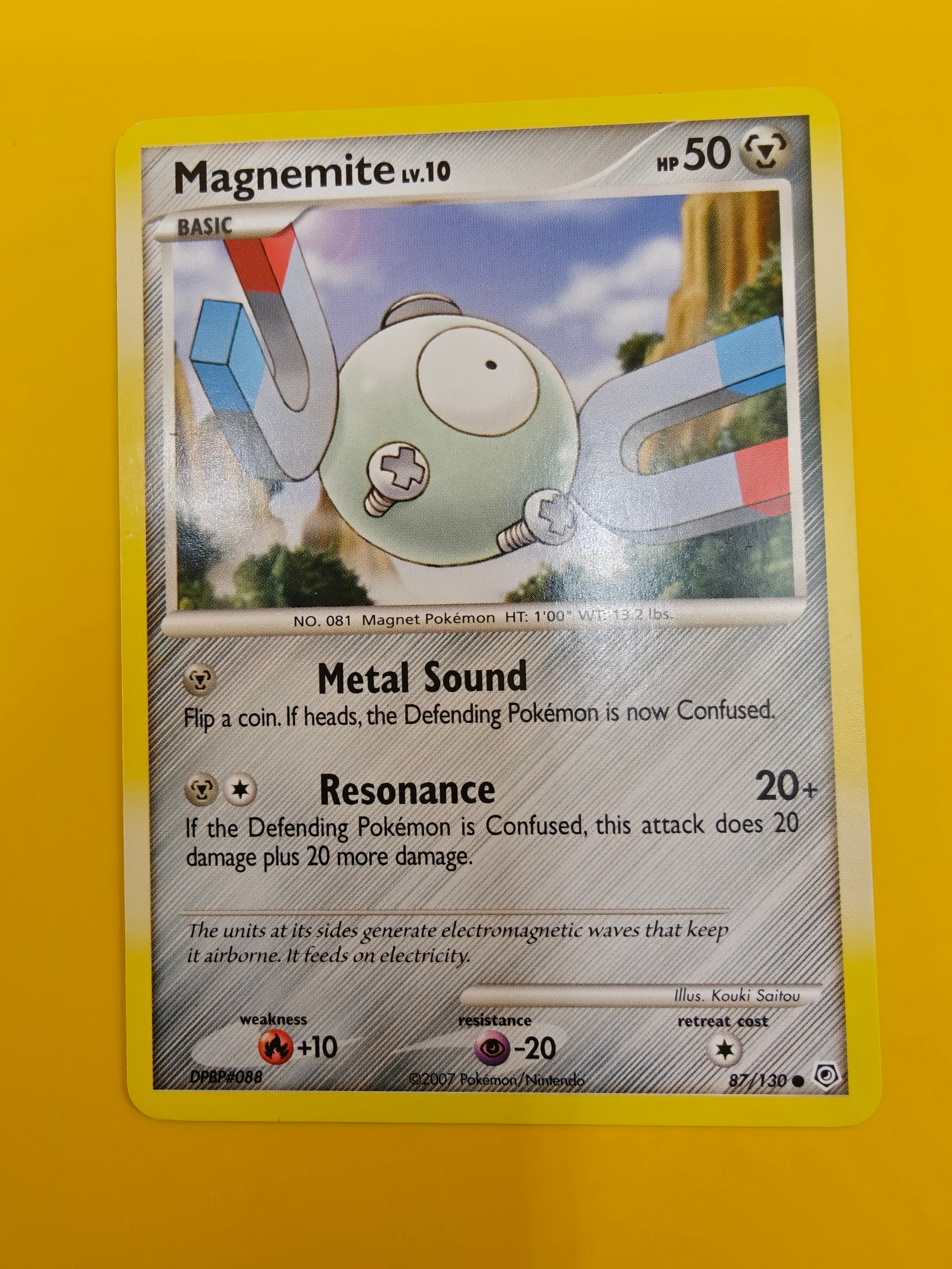 Magnemite Lv.10 - Diamond & Pearl Base Set