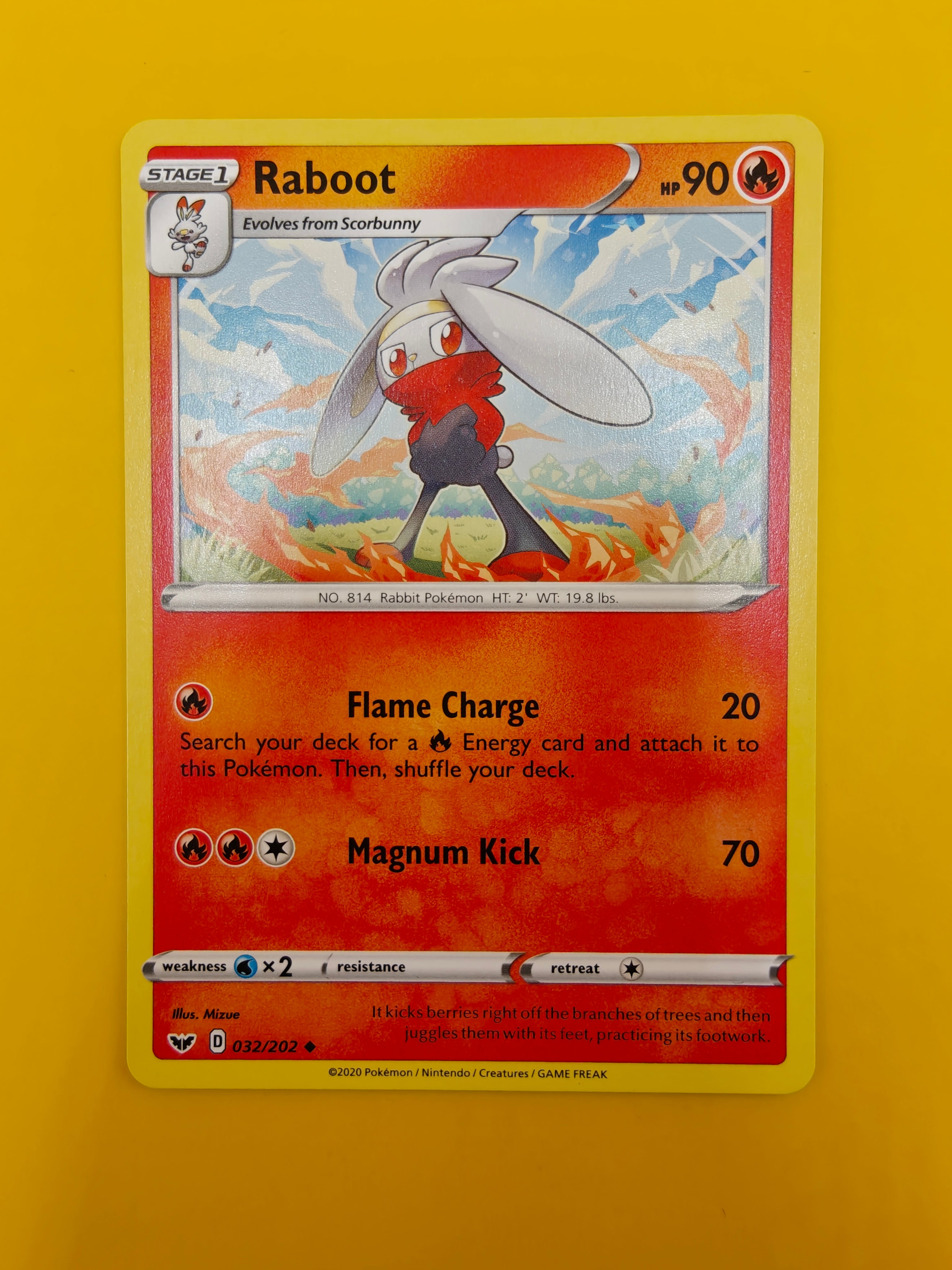 Raboot - Sword & Shield Base Set
