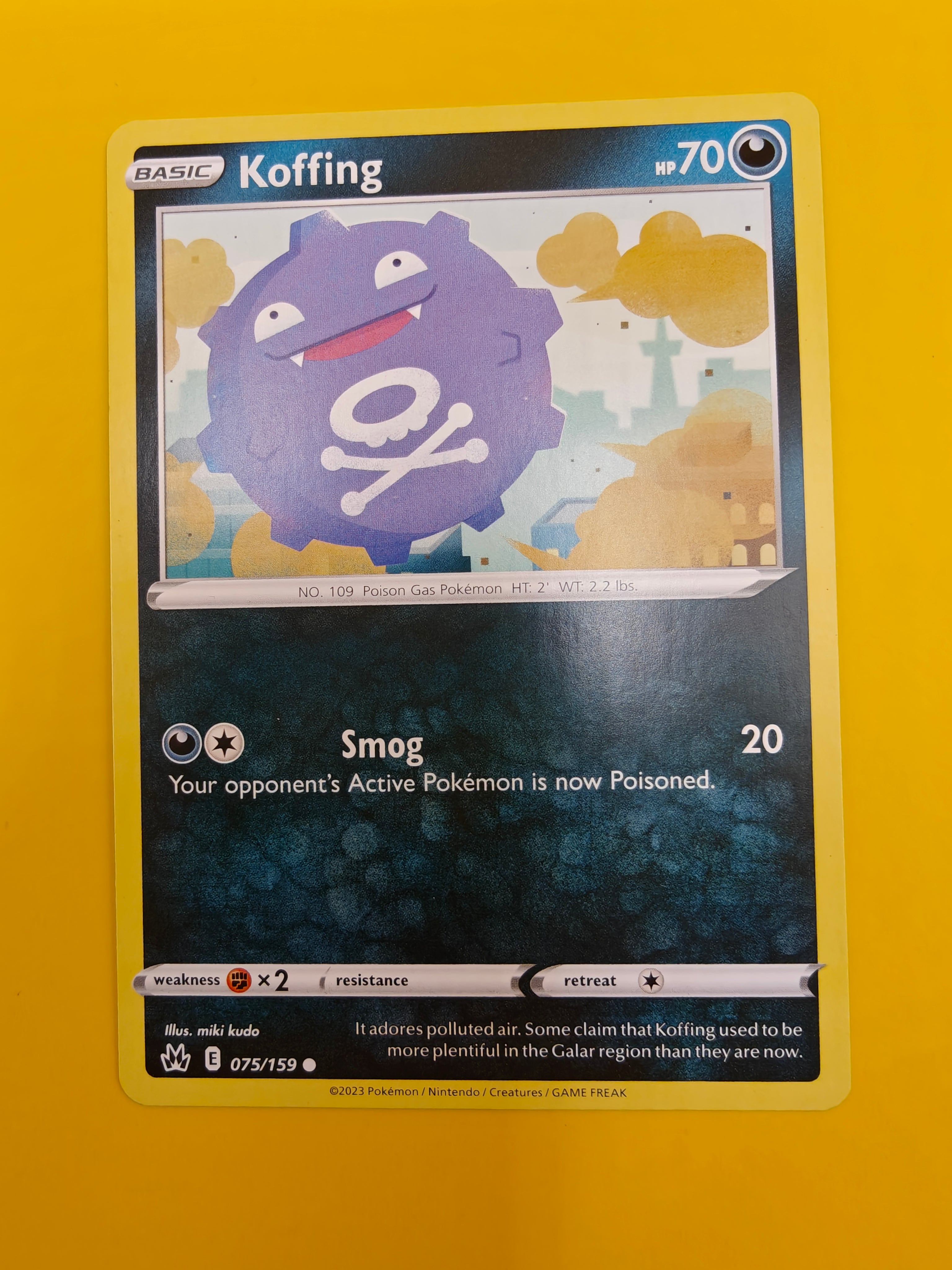 Koffing - Crown Zenith