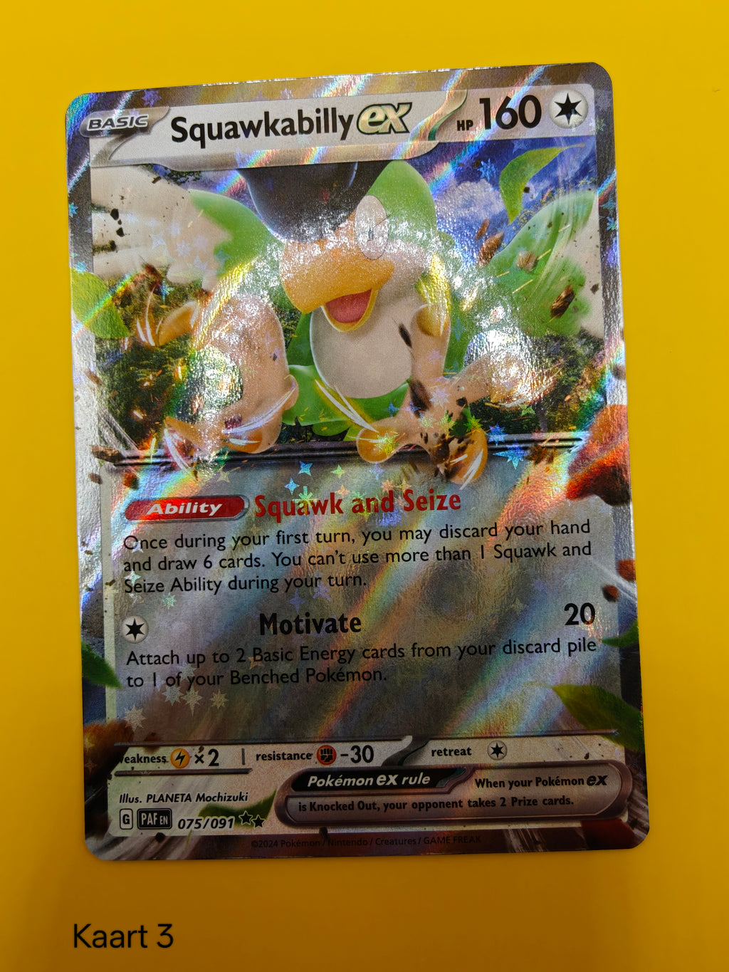 Squawkabilly ex - Paldean Fates