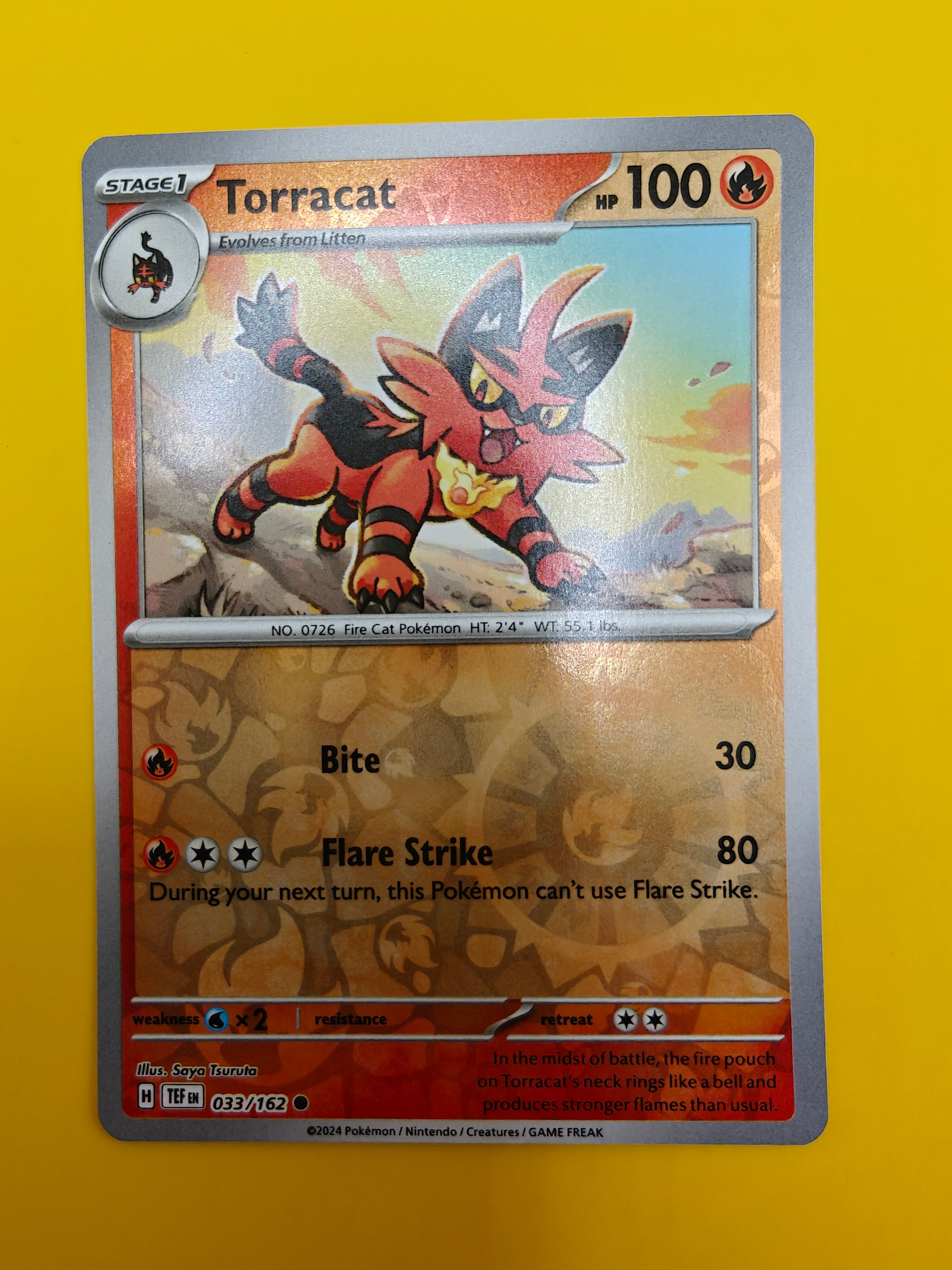 Torracat Reverse Holo - Temporal Forces