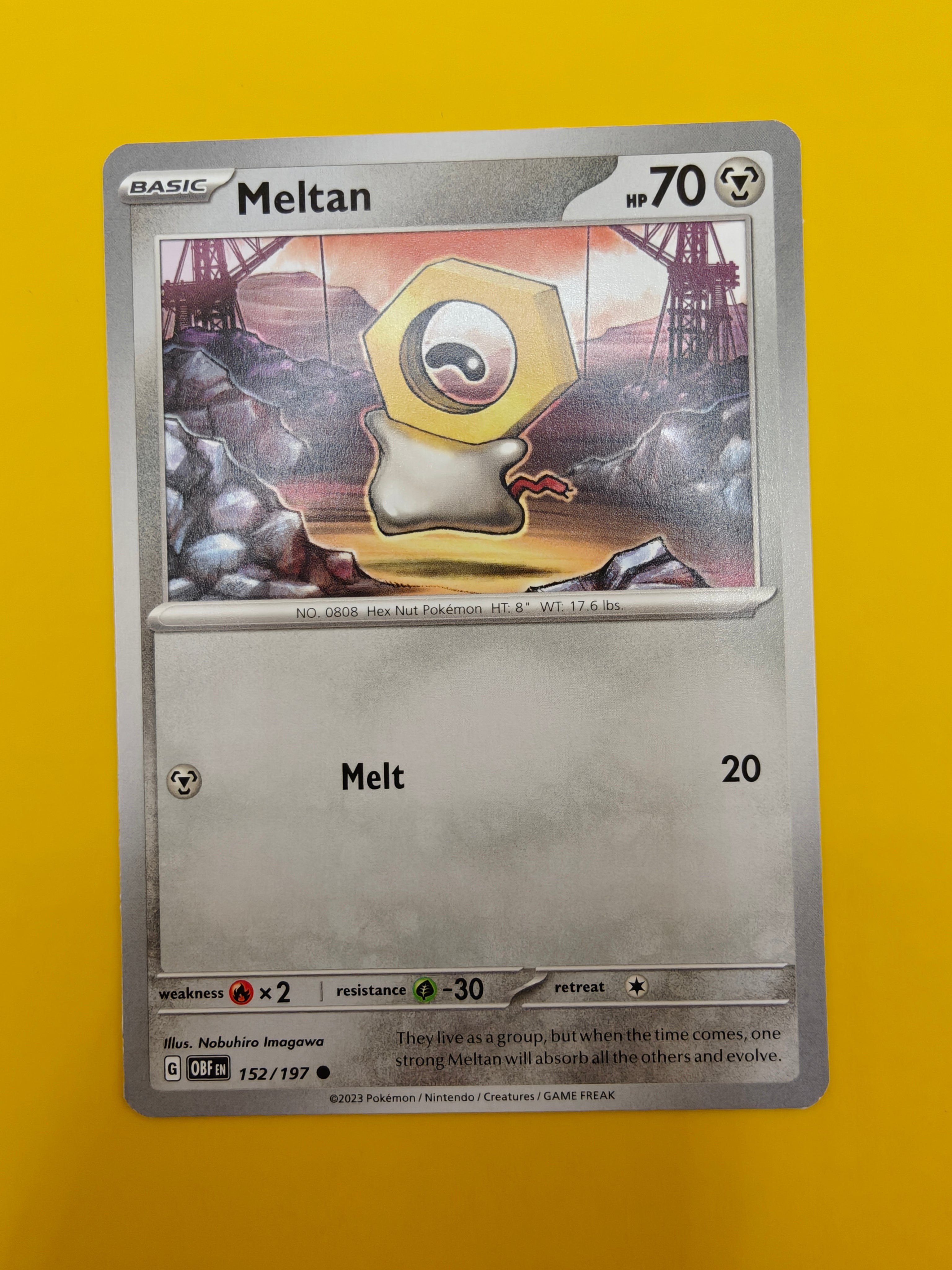 Meltan - Obsidian Flames