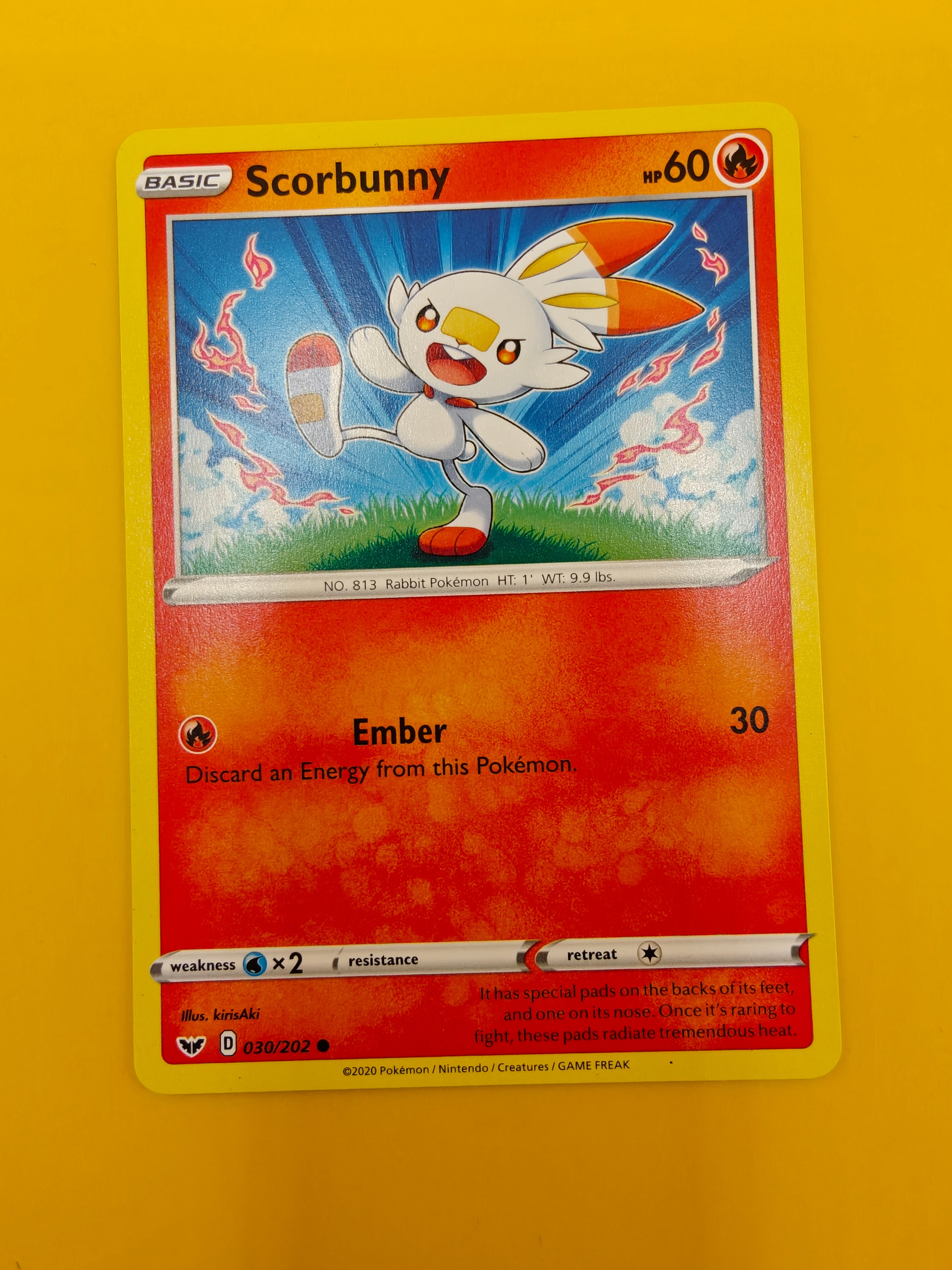 Scorbunny - Sword & Shield Base Set