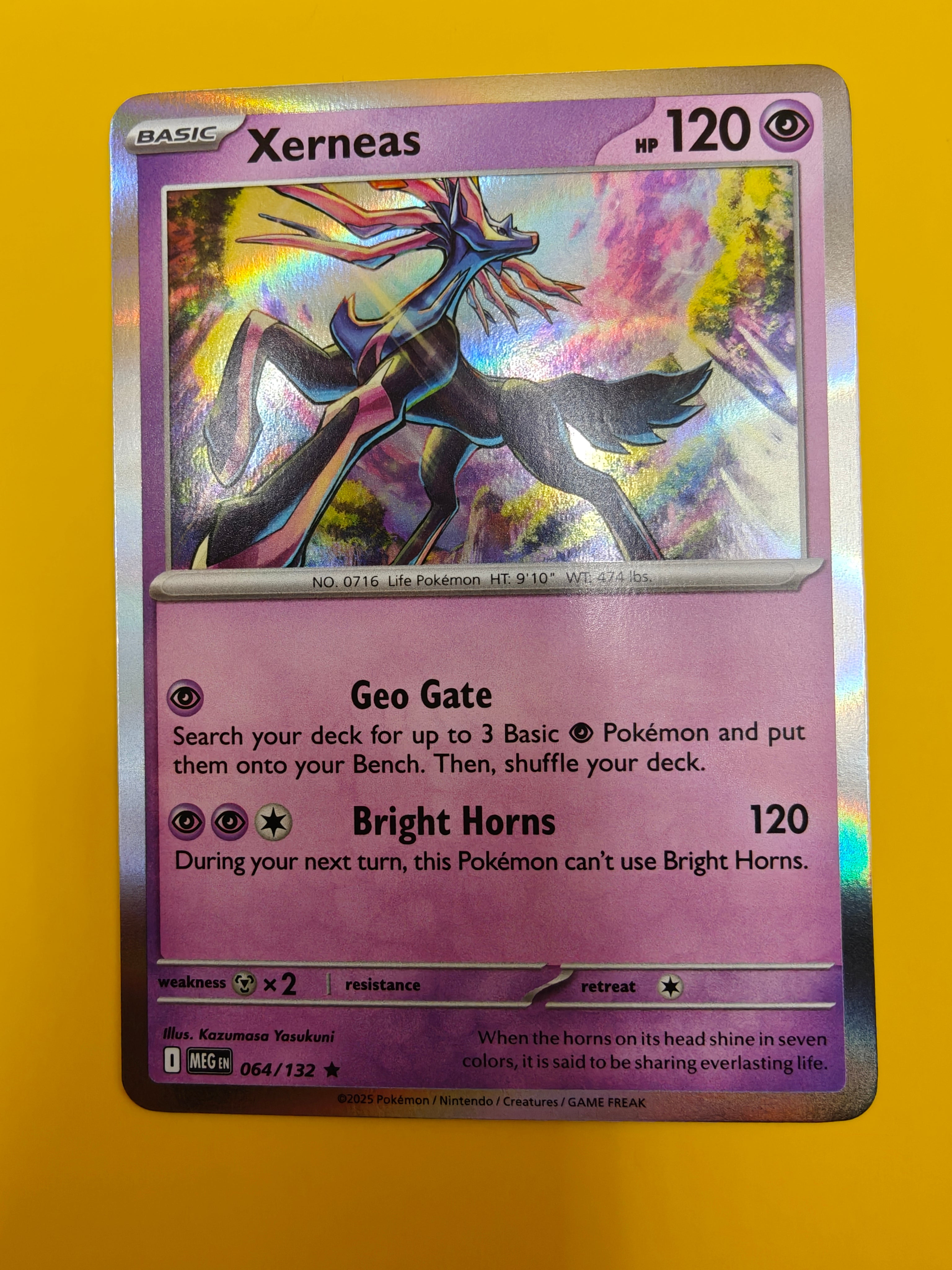 Xerneas Holo - Mega Evolution Base Set